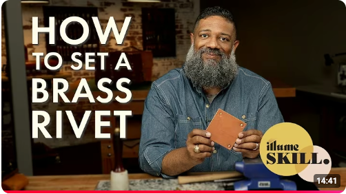 How to Set a Brass Rivet | Illume Connect Skill