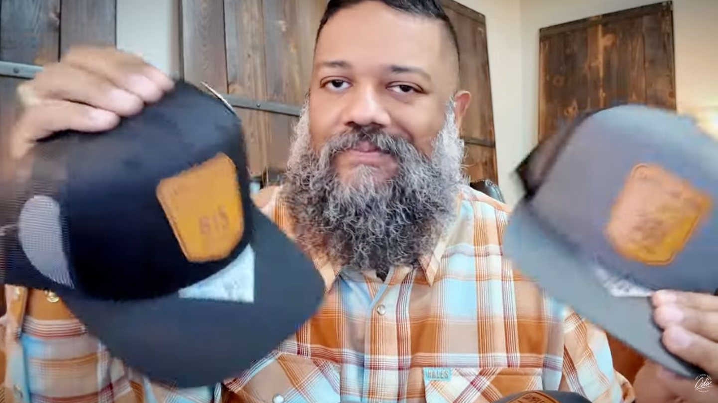 Custom Leather Hat Patches