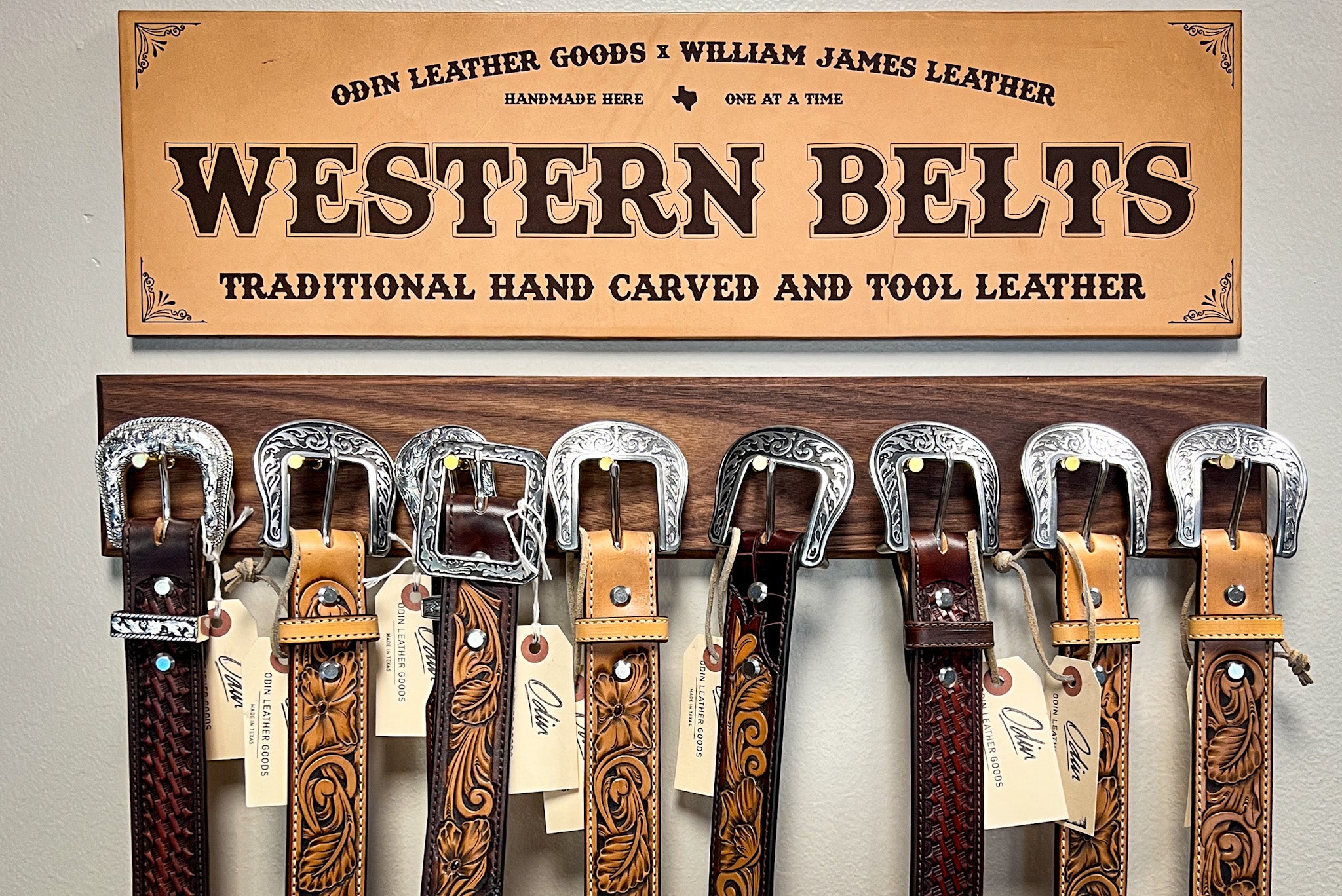 HANDMADE and hand tooled vintage style leather products from