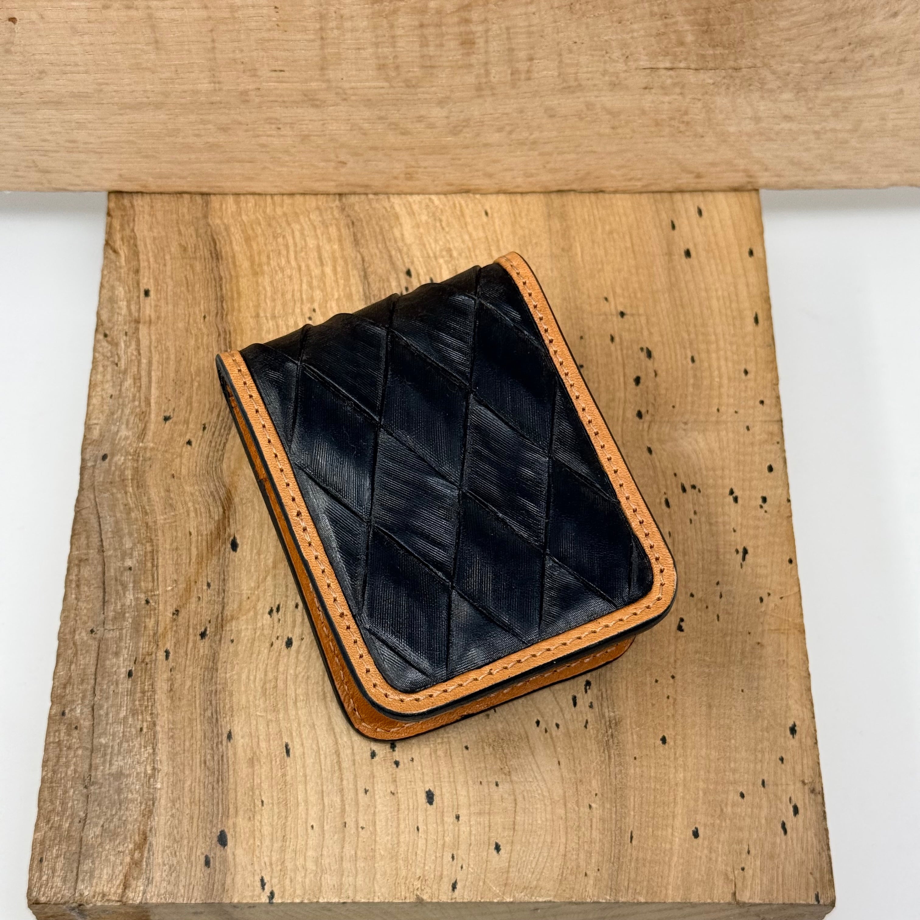 Rancher’s Wallet – Range Flower / Black-Natural / 0104