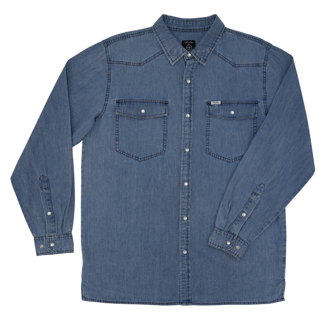 Coahuila Long Sleeve - Denim Dark Wash