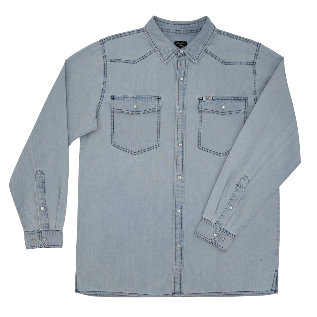 Coahuila Long Sleeve - Denim Light Wash