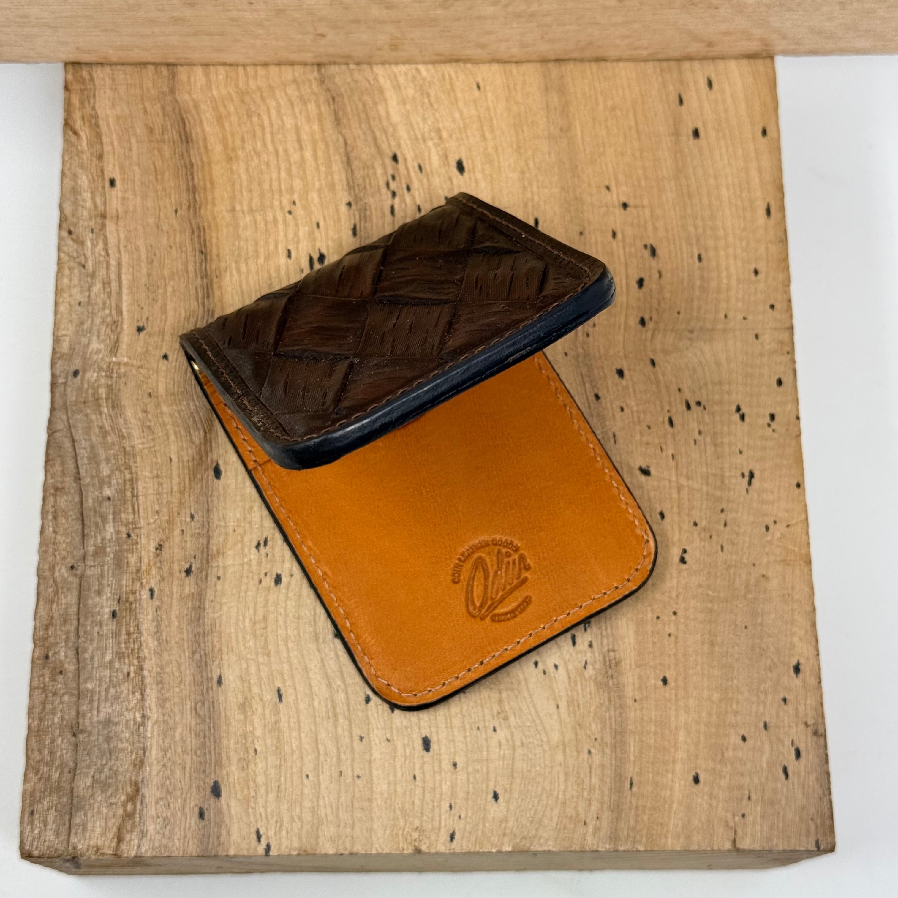 Rancher’s Wallet – Basket Weave / Burgundy / 0106