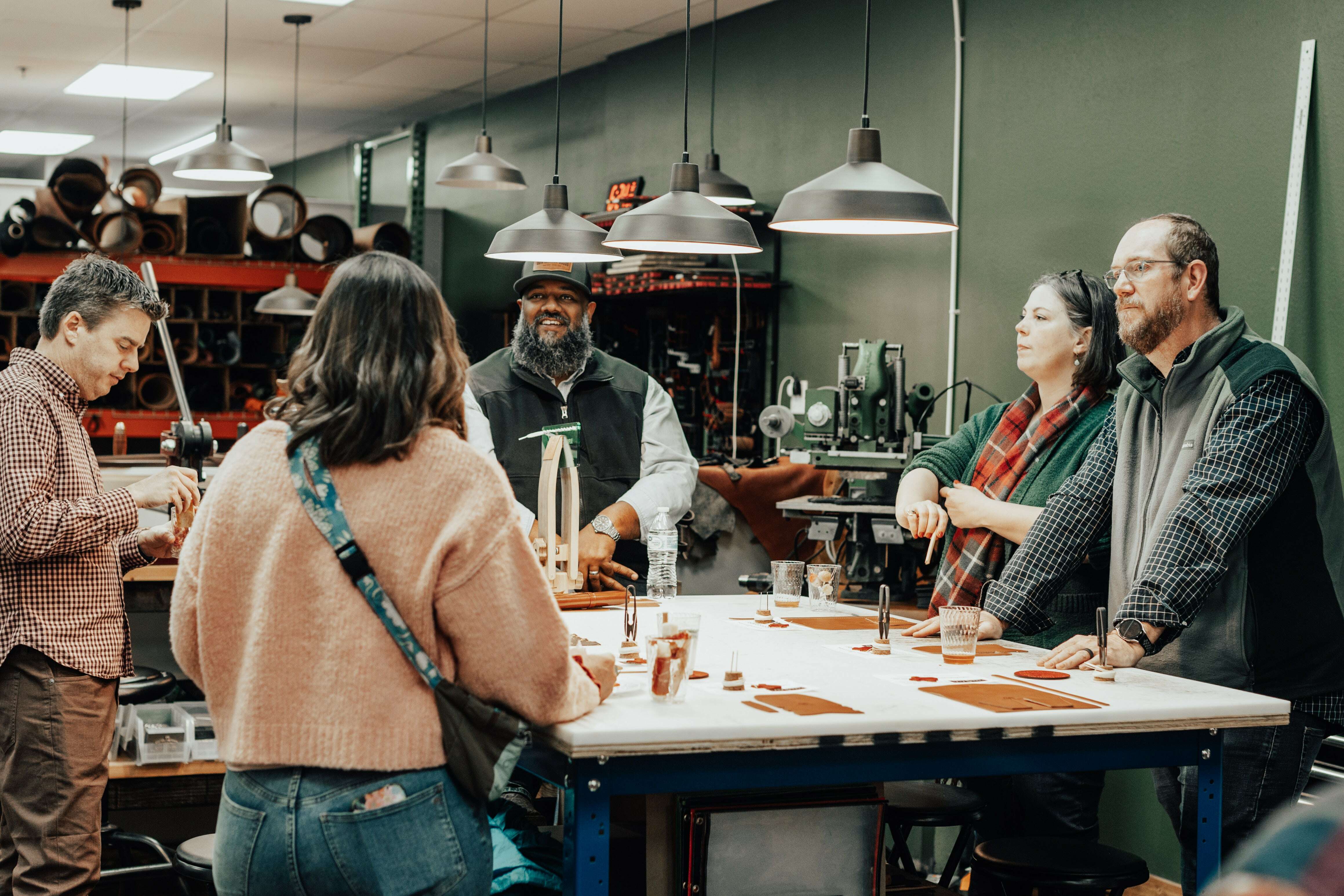 Intro to Leathercraft Class - Friday June 6, 2025 6:30pm-8:30pm: Event by Odin Leather Goods