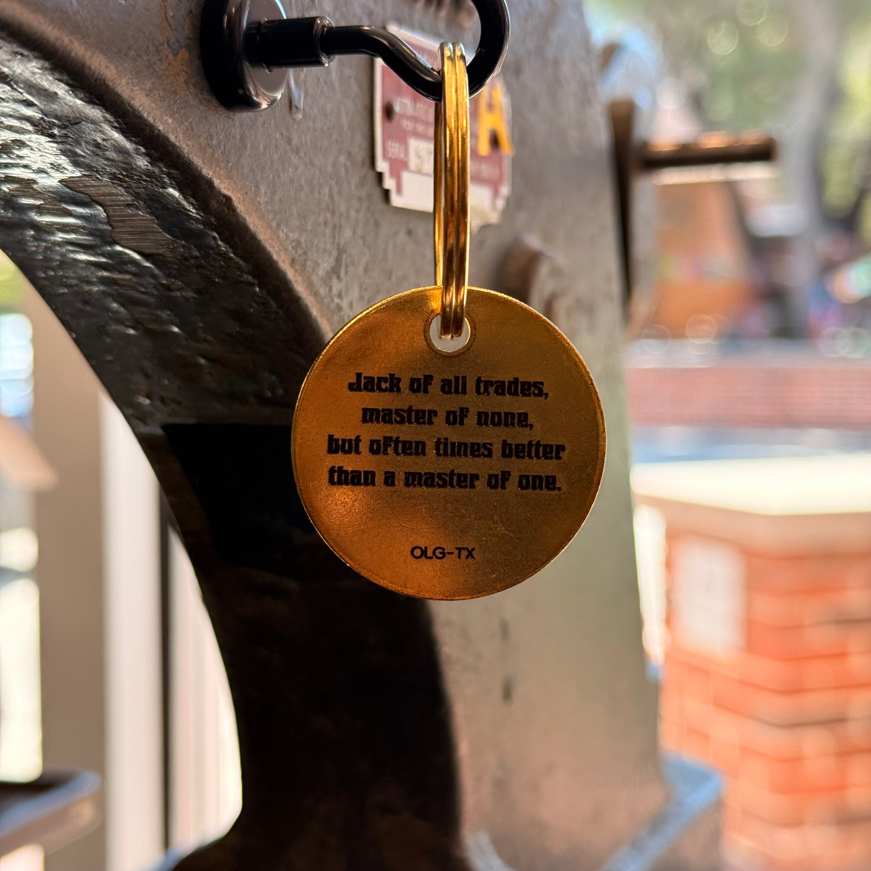 Brass Key Tags