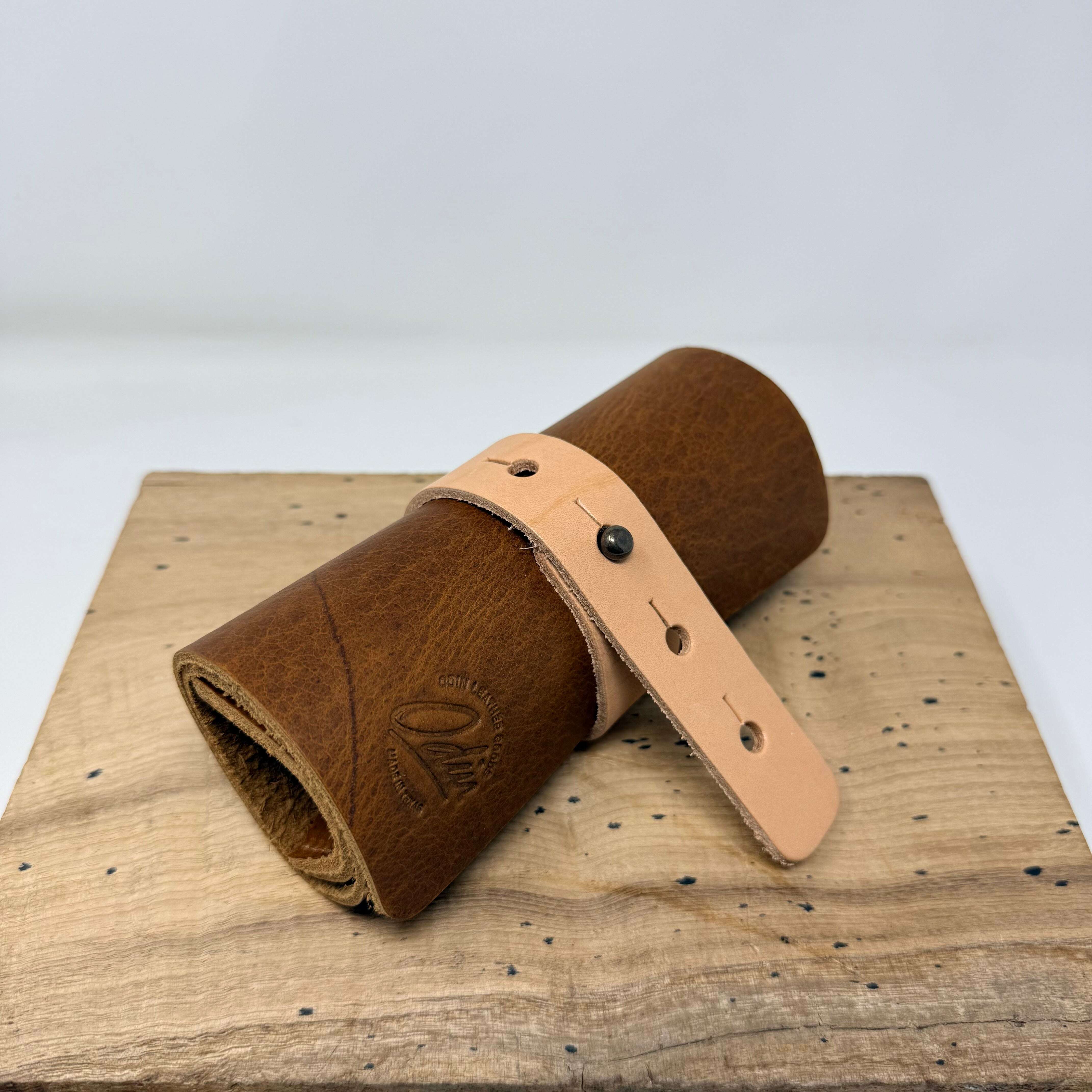 Charging Cable Tool Roll: Lifestyle by Odin Leather Goods