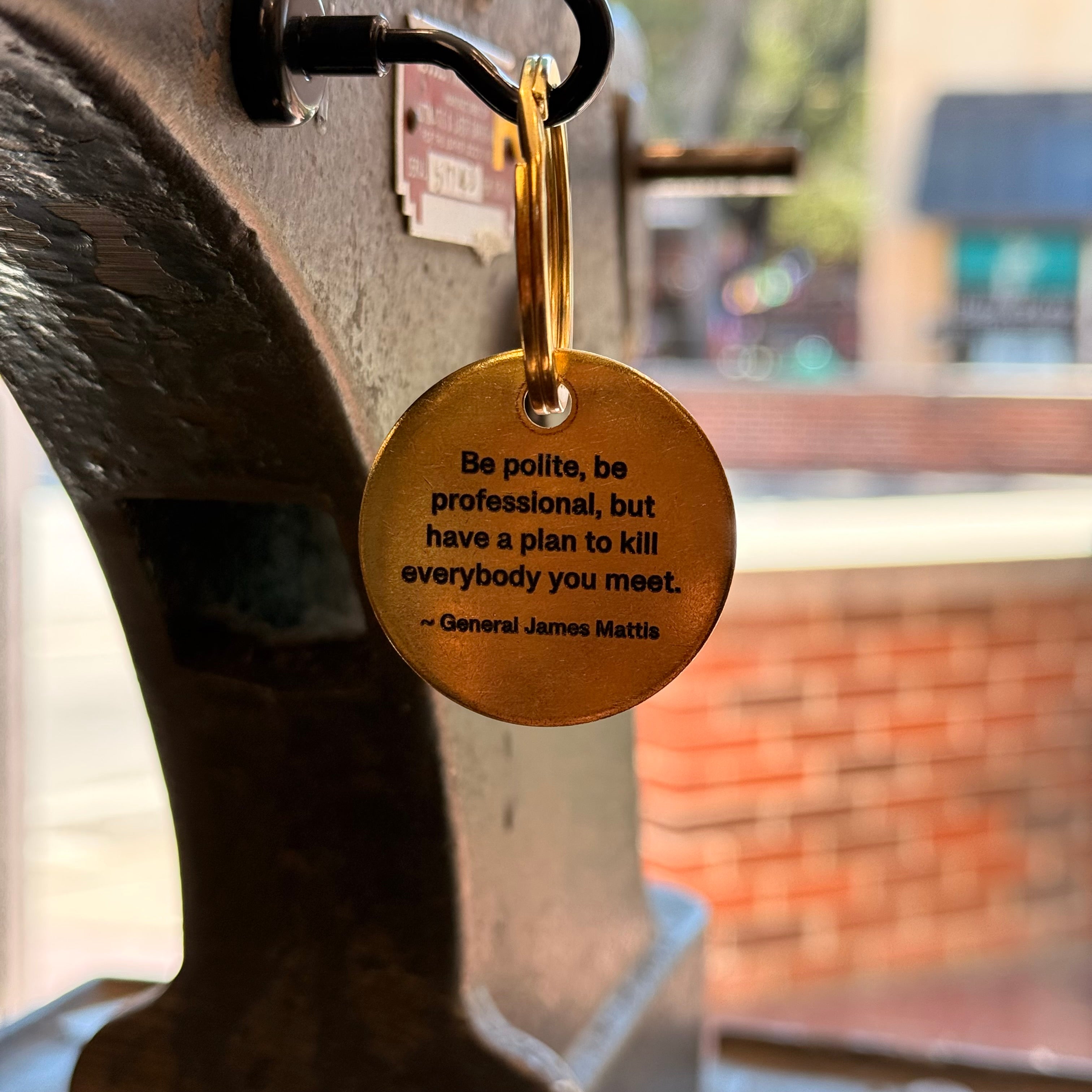 Brass Key Tags