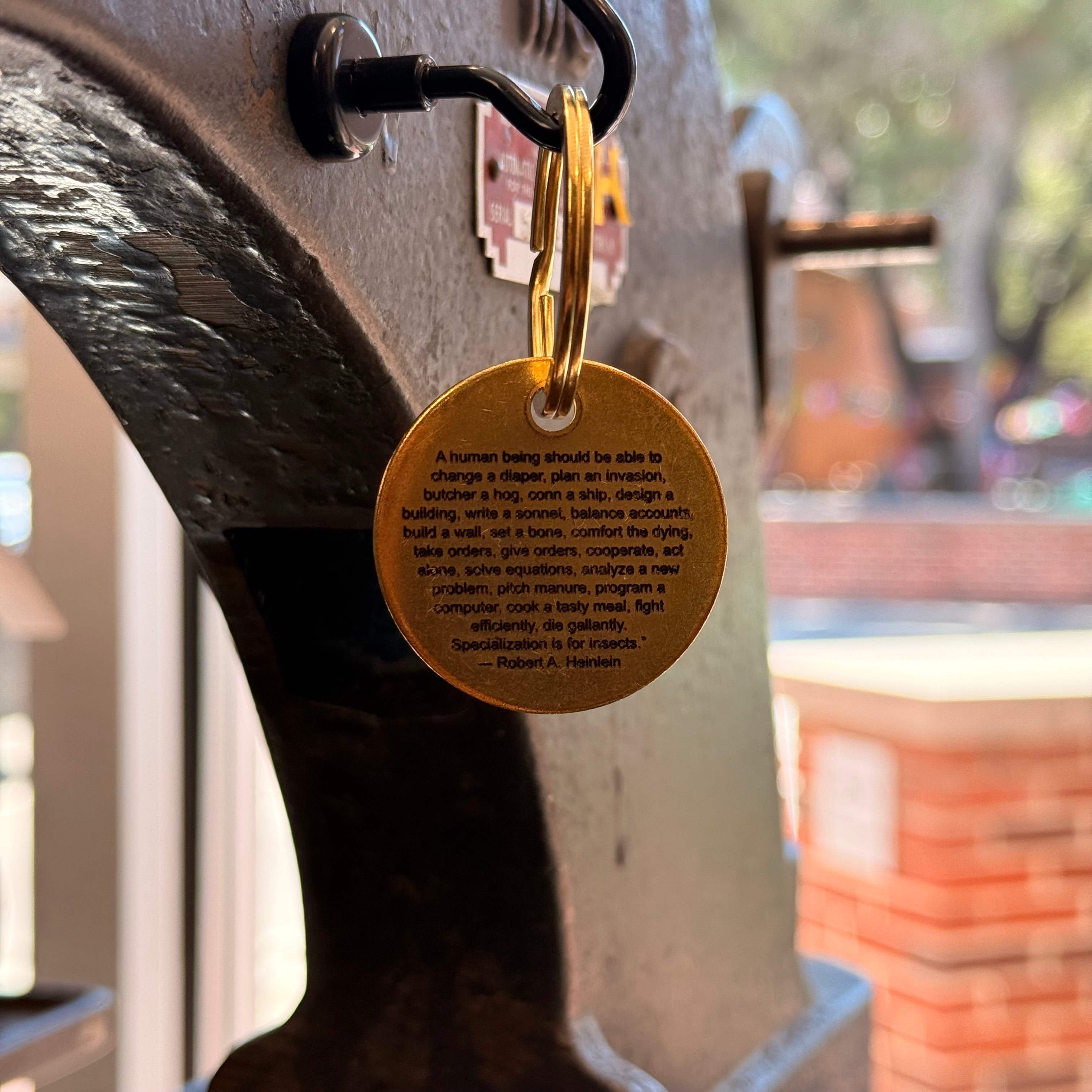 Brass Key Tags