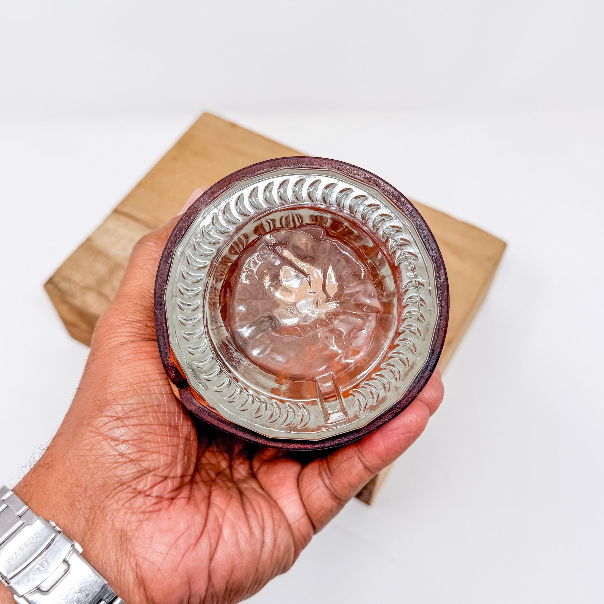 Decanter w/ Tooled Wrap - No. 110 Special Reserve