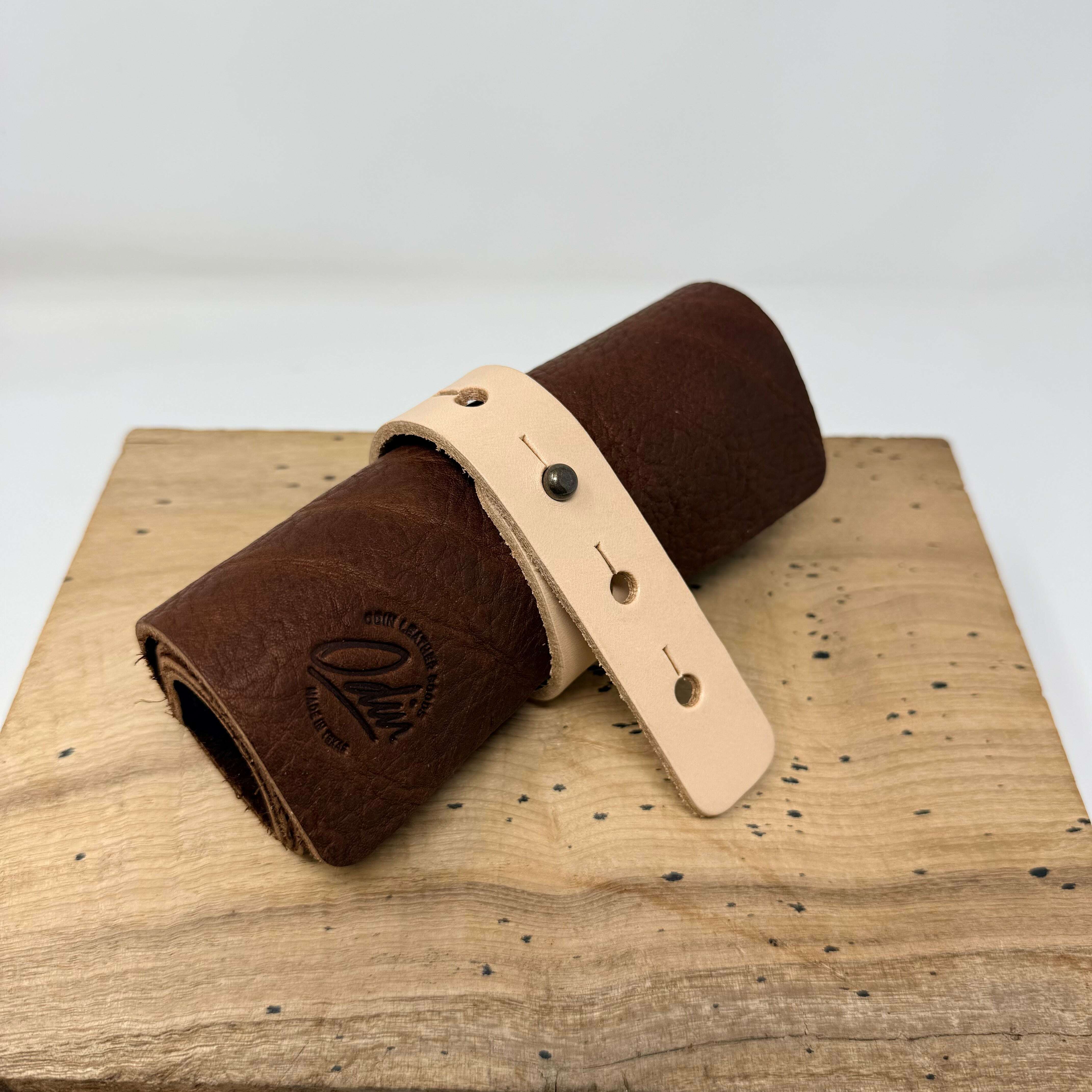 Charging Cable Tool Roll: Lifestyle by Odin Leather Goods