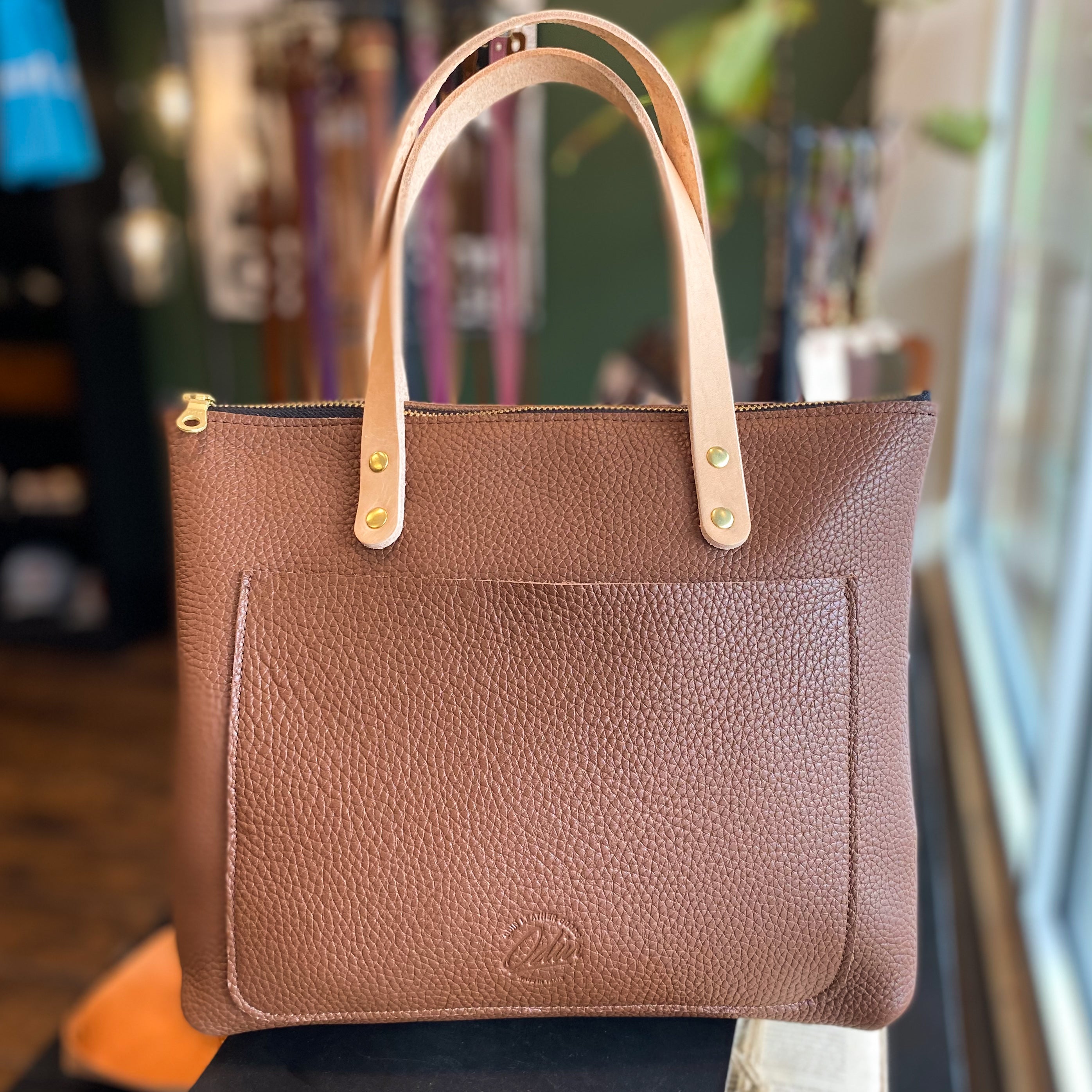 Millie Mini-Tote - Italian Pebble Grain