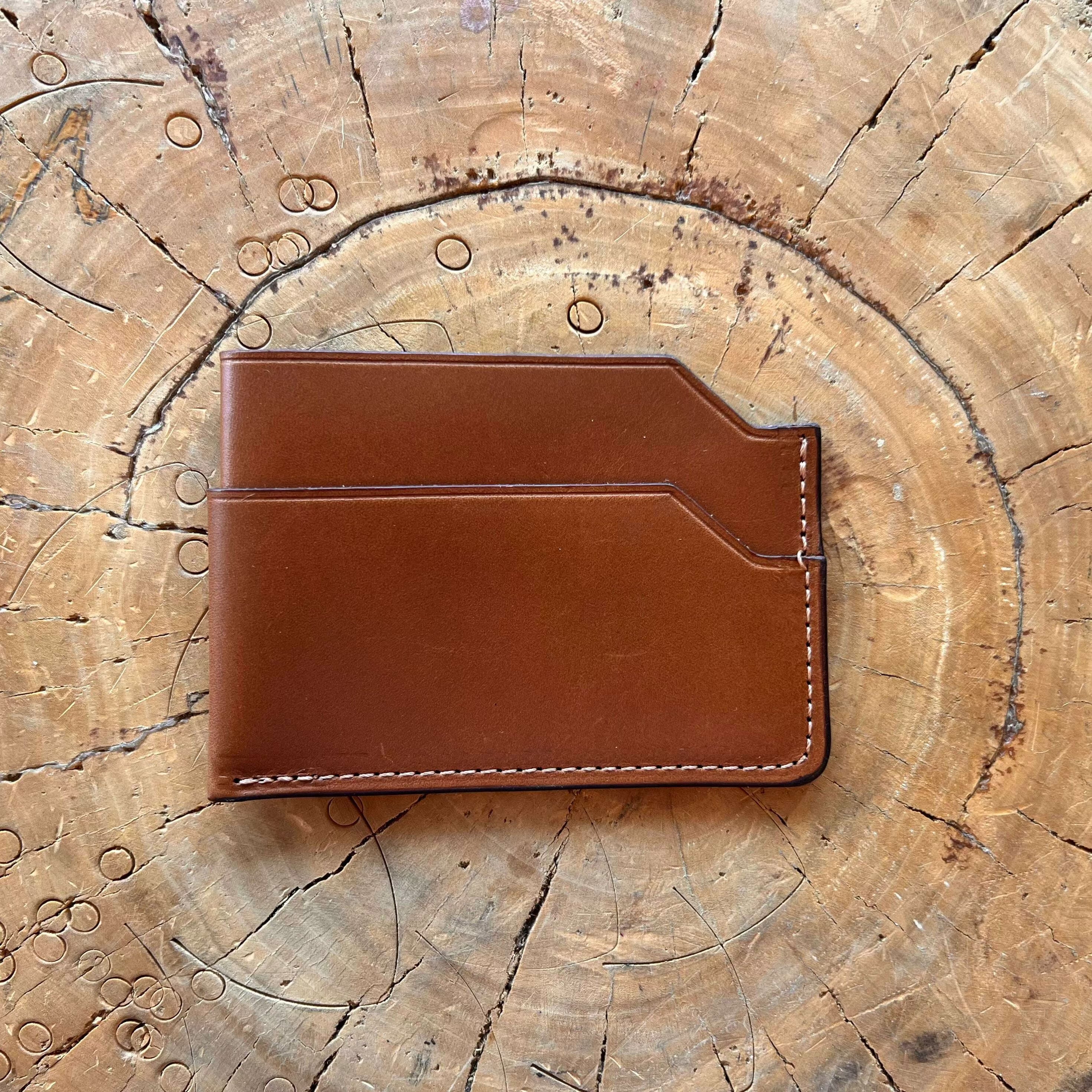 Ken Fold Wallet / Brown: Wallets. Odin Leather Goods available at Odin Leather Goods