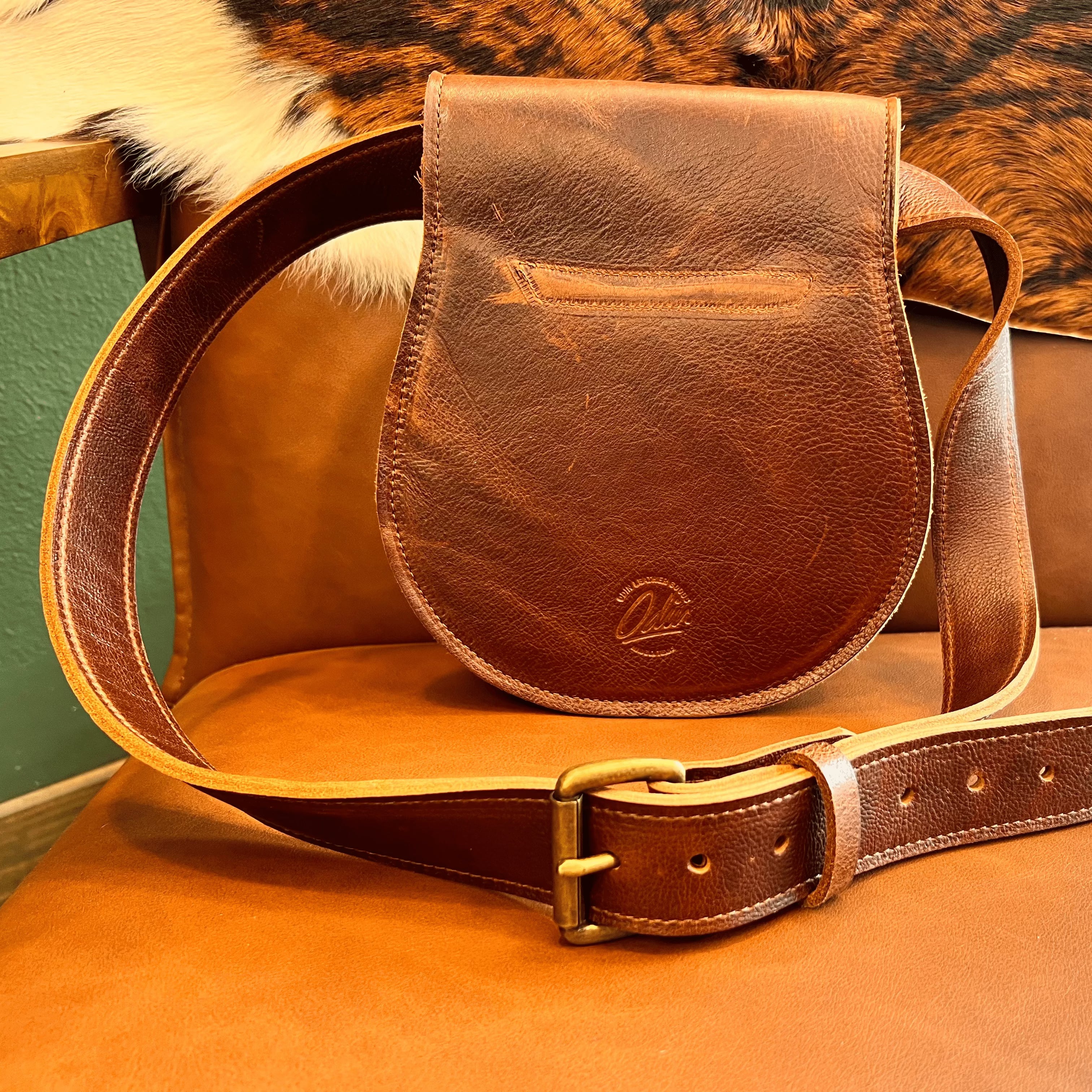 Shotgun Sports Shell Bag + Field Belt – Limited Run Series: Bag by Odin Leather Goods