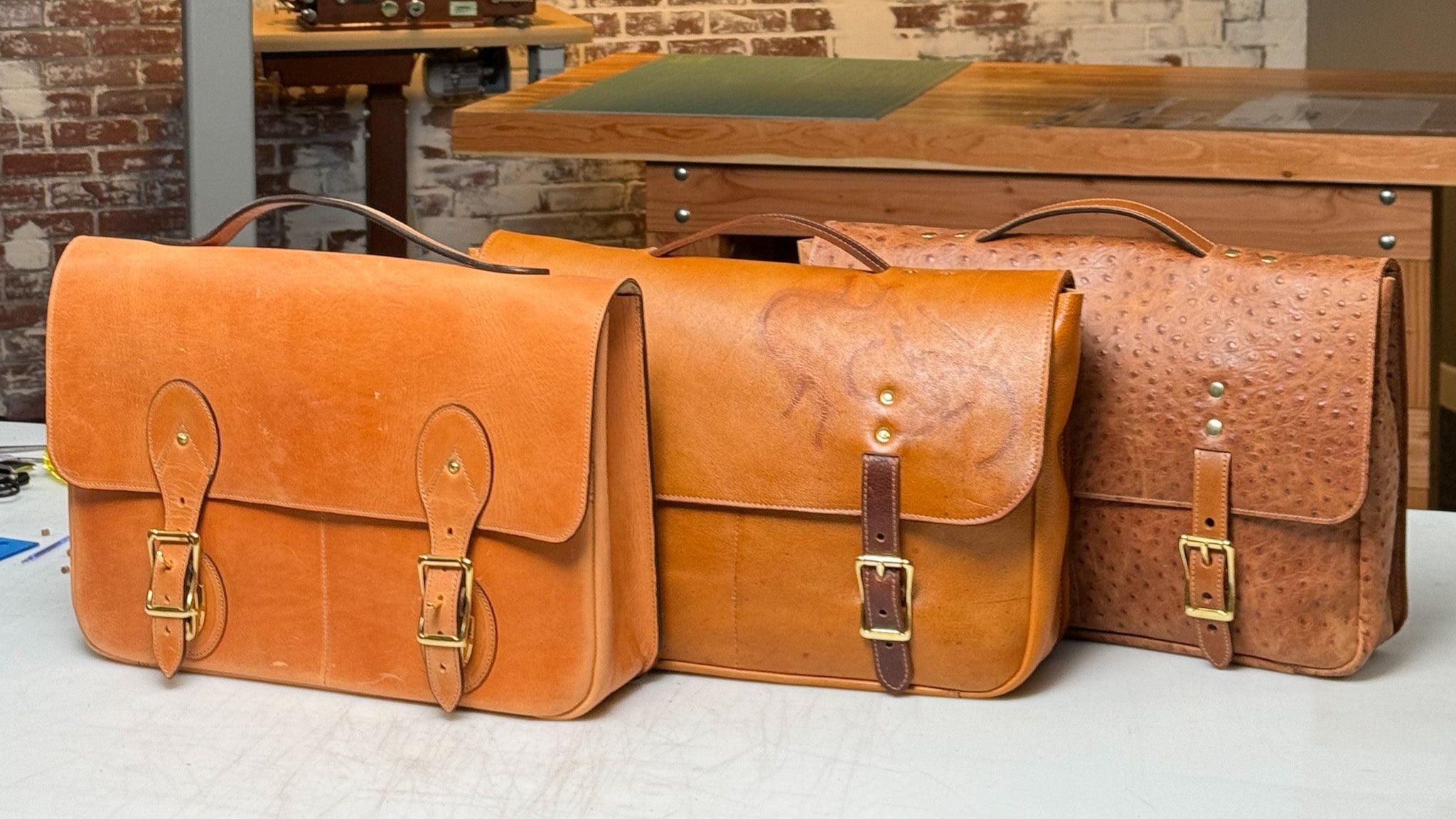 Classic Satchel Leather Bag Pattern (Printable PDF)