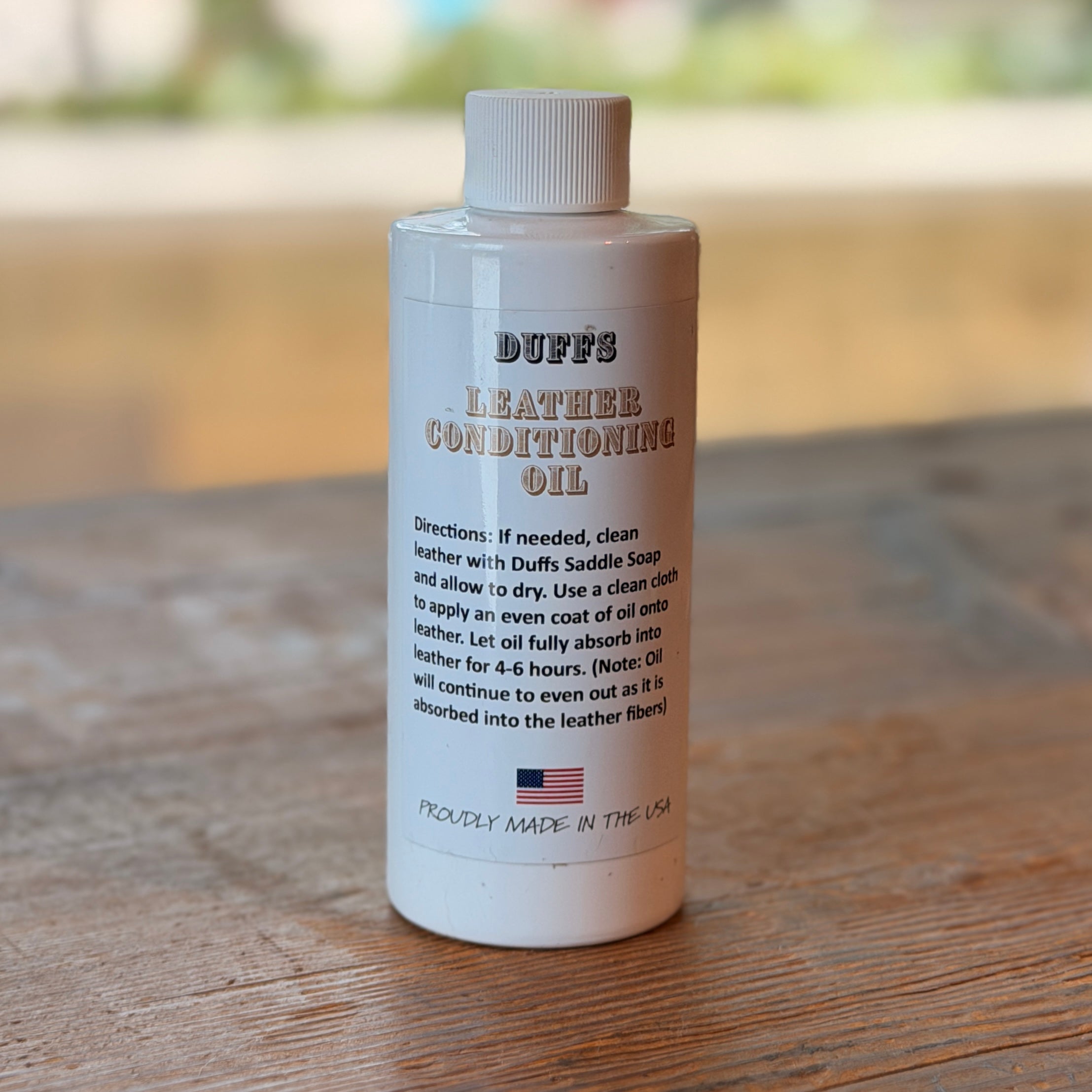 Duff's Leather Conditioning Oil: Leather Care by Odin Leather Goods