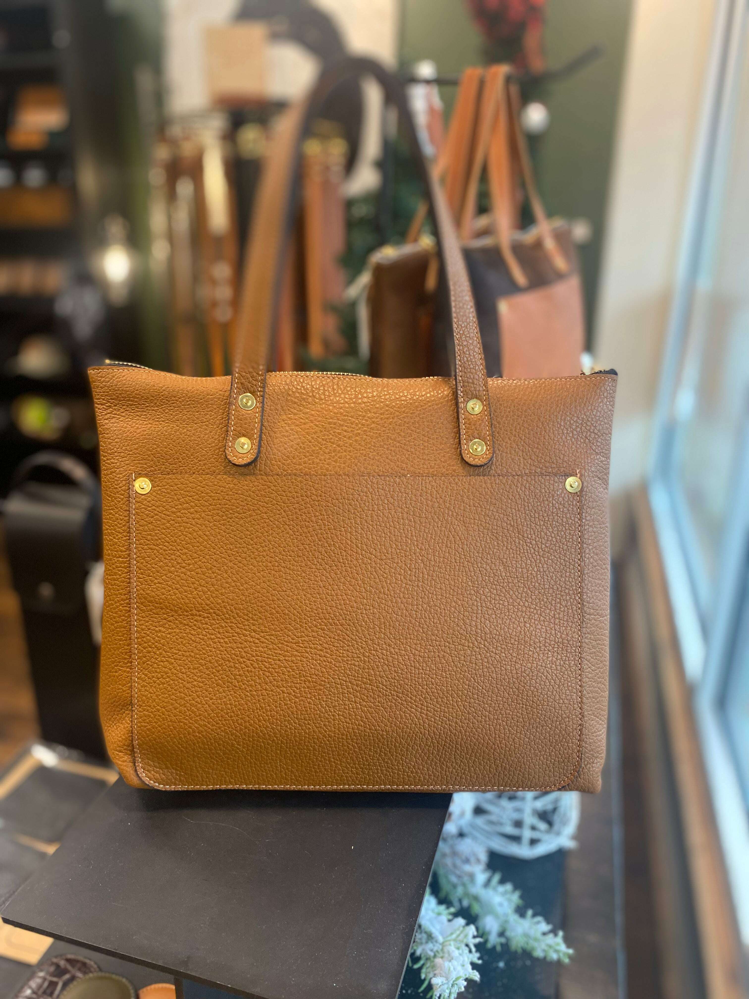 Millie Mini-Tote - Italian Pebble Grain