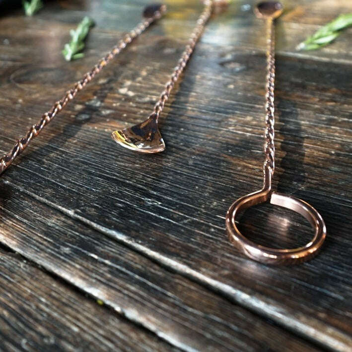 Copper Ring Bar Spoon