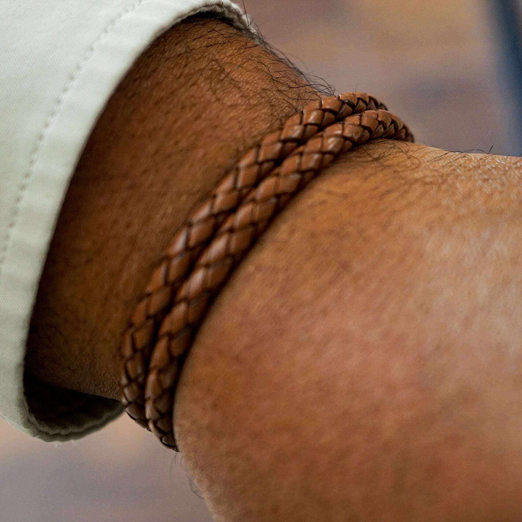 Hook + Loop Leather Bracelets