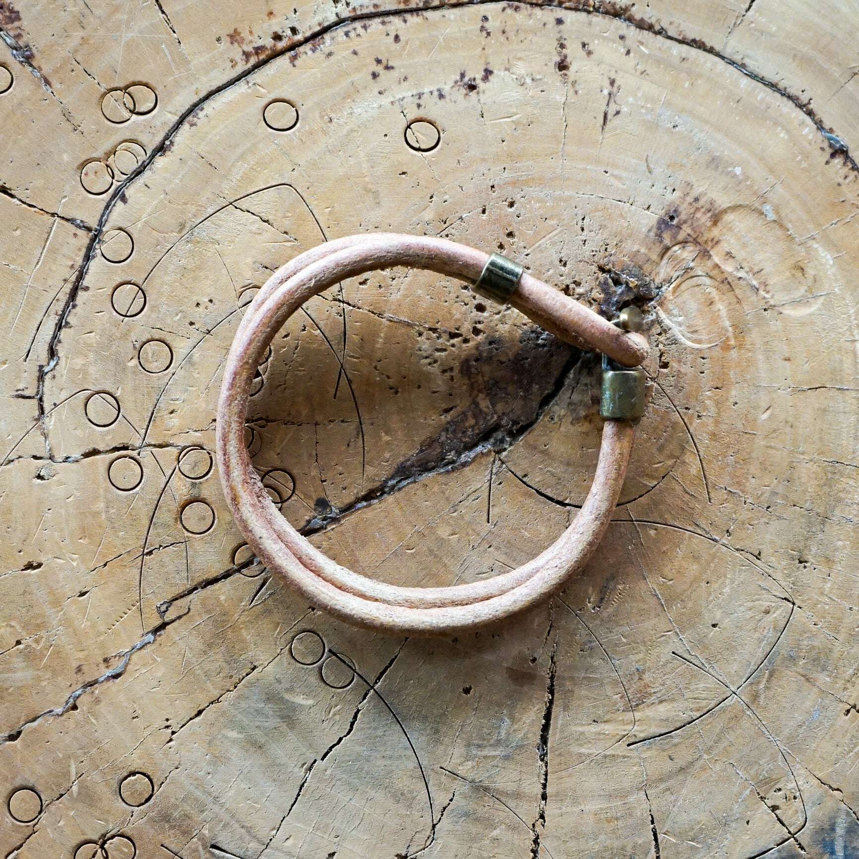 Hook + Loop Leather Bracelets
