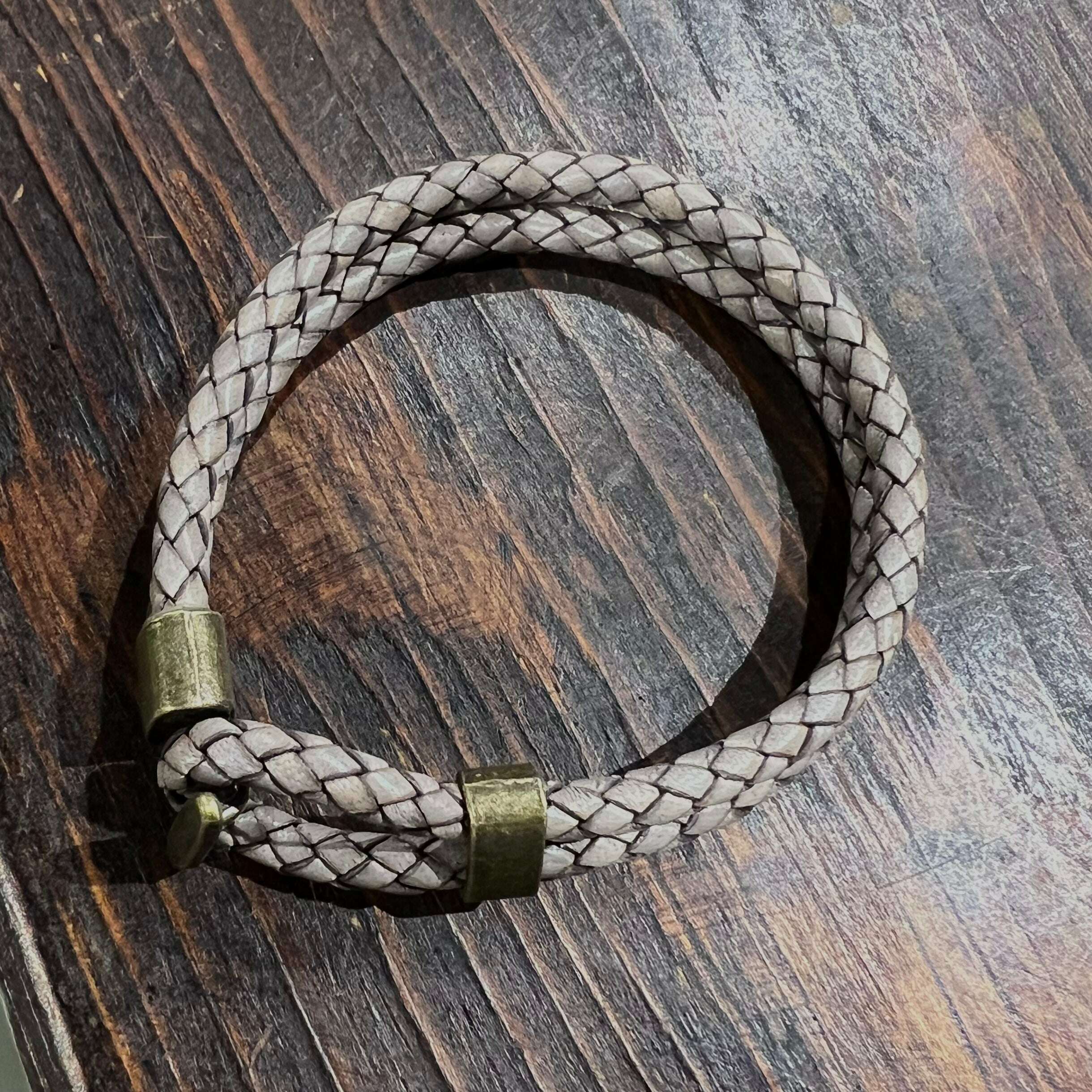 Hook + Loop Leather Bracelets