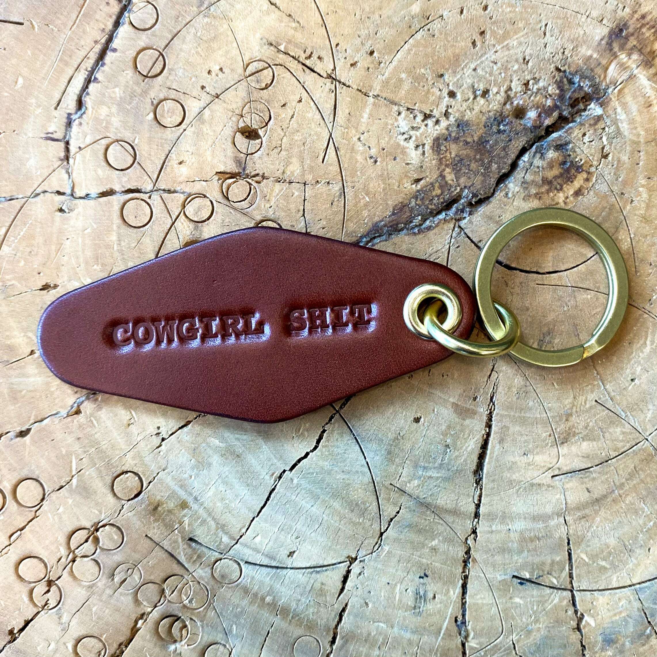 Keychain – Cowgirl Shit