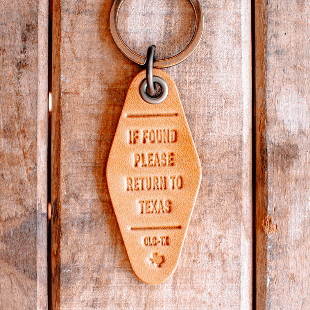 Keychain – If Found Please Return to Texas