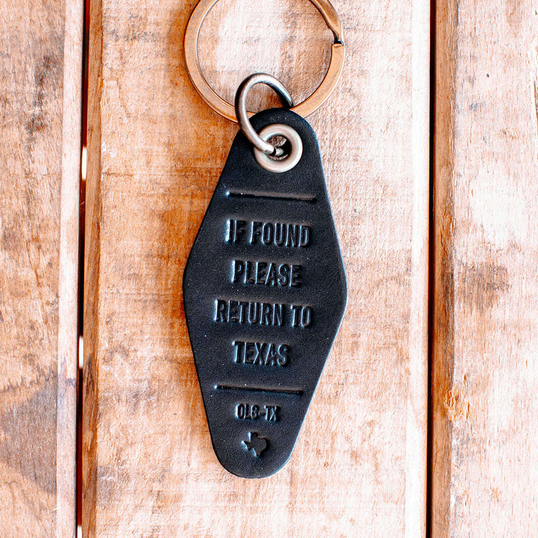 Keychain – If Found Please Return to Texas