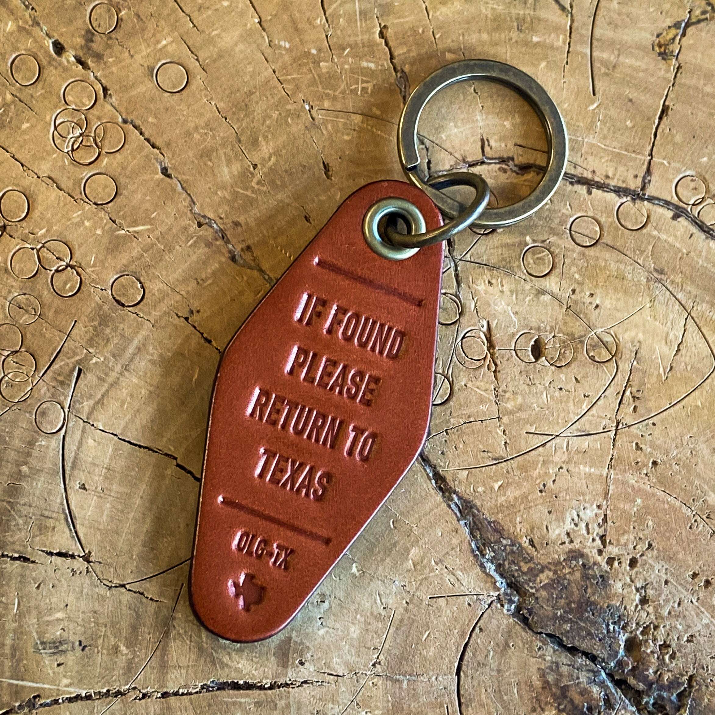 Keychain – If Found Please Return to Texas