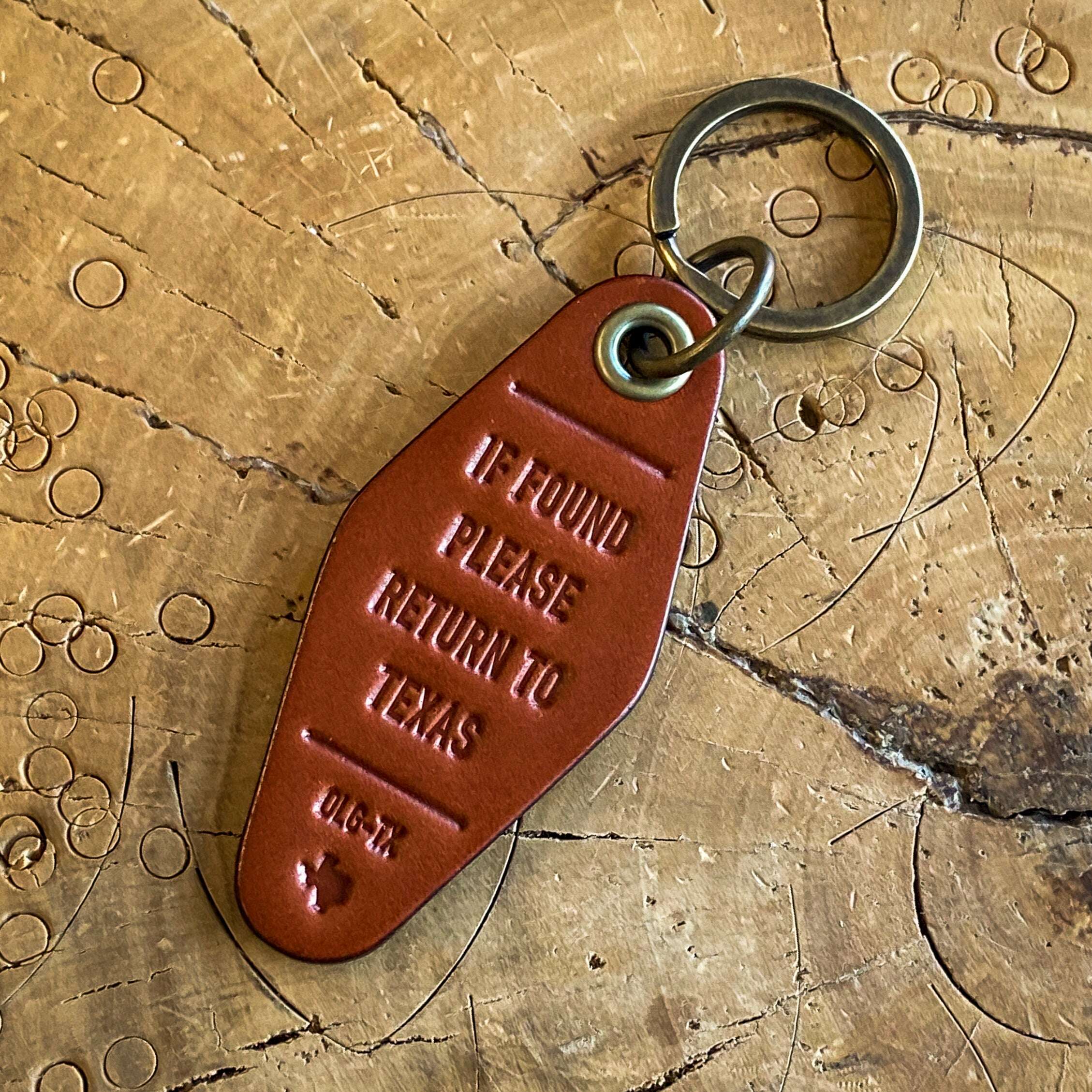 Keychain – If Found Please Return to Texas