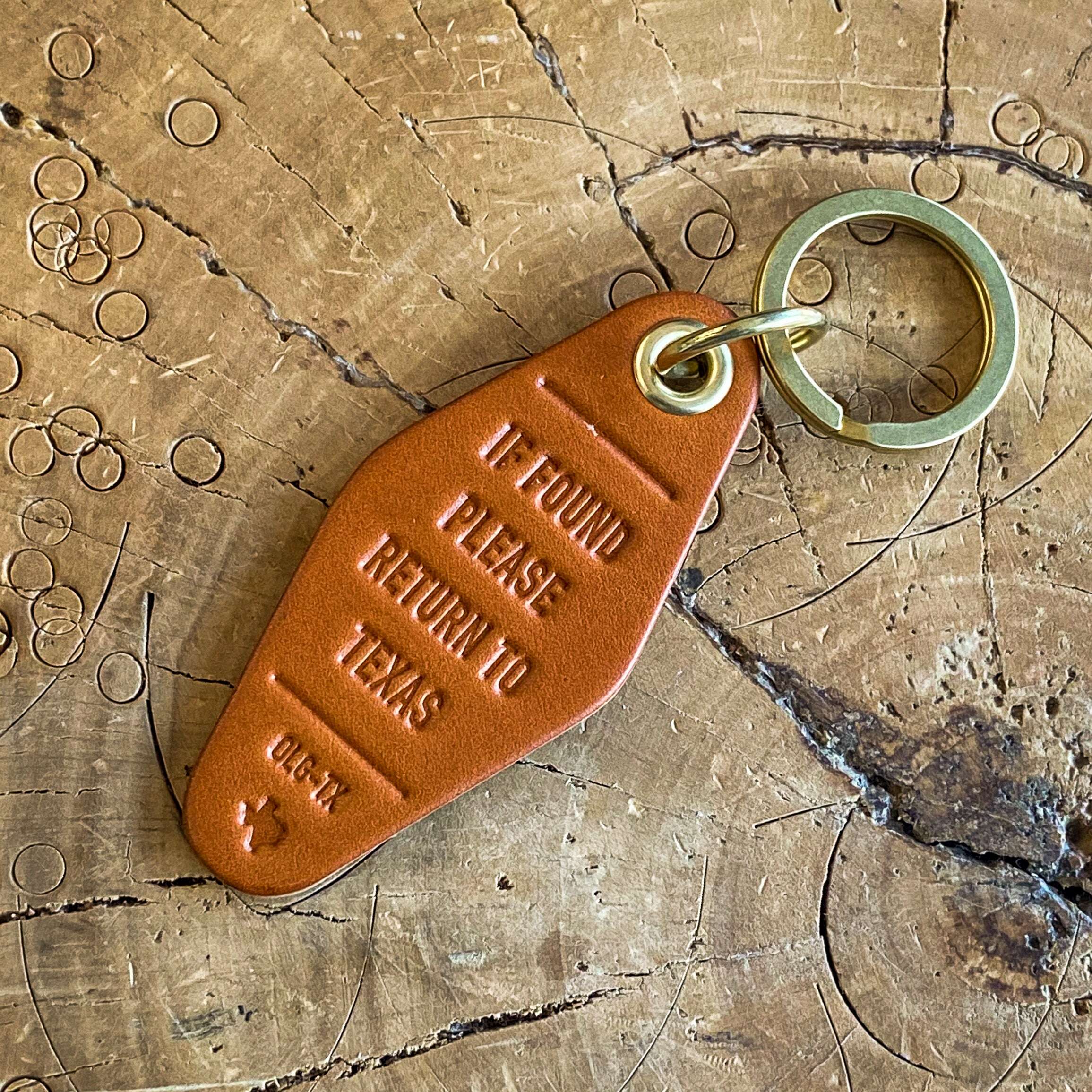 Keychain – If Found Please Return to Texas
