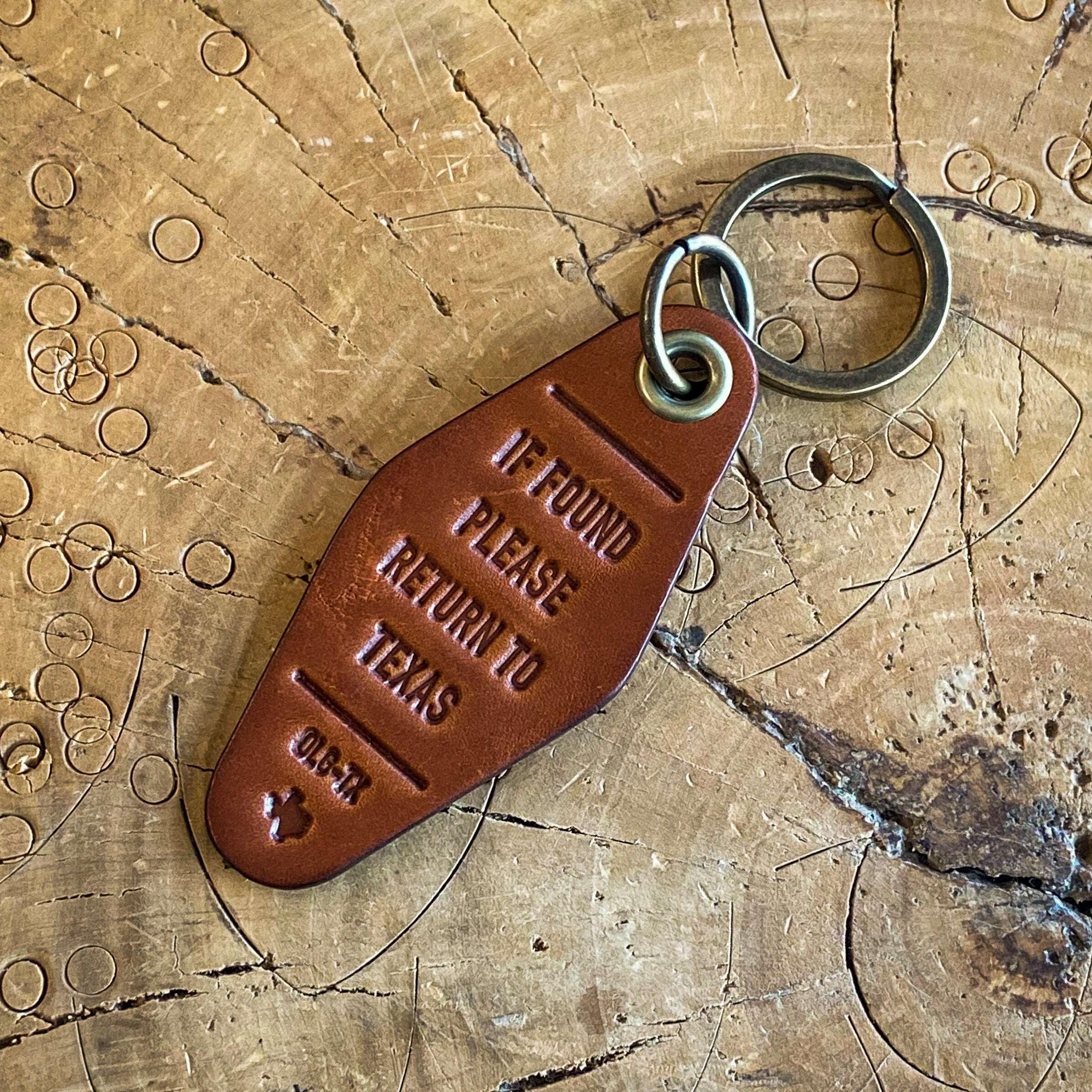 Keychain – If Found Please Return to Texas