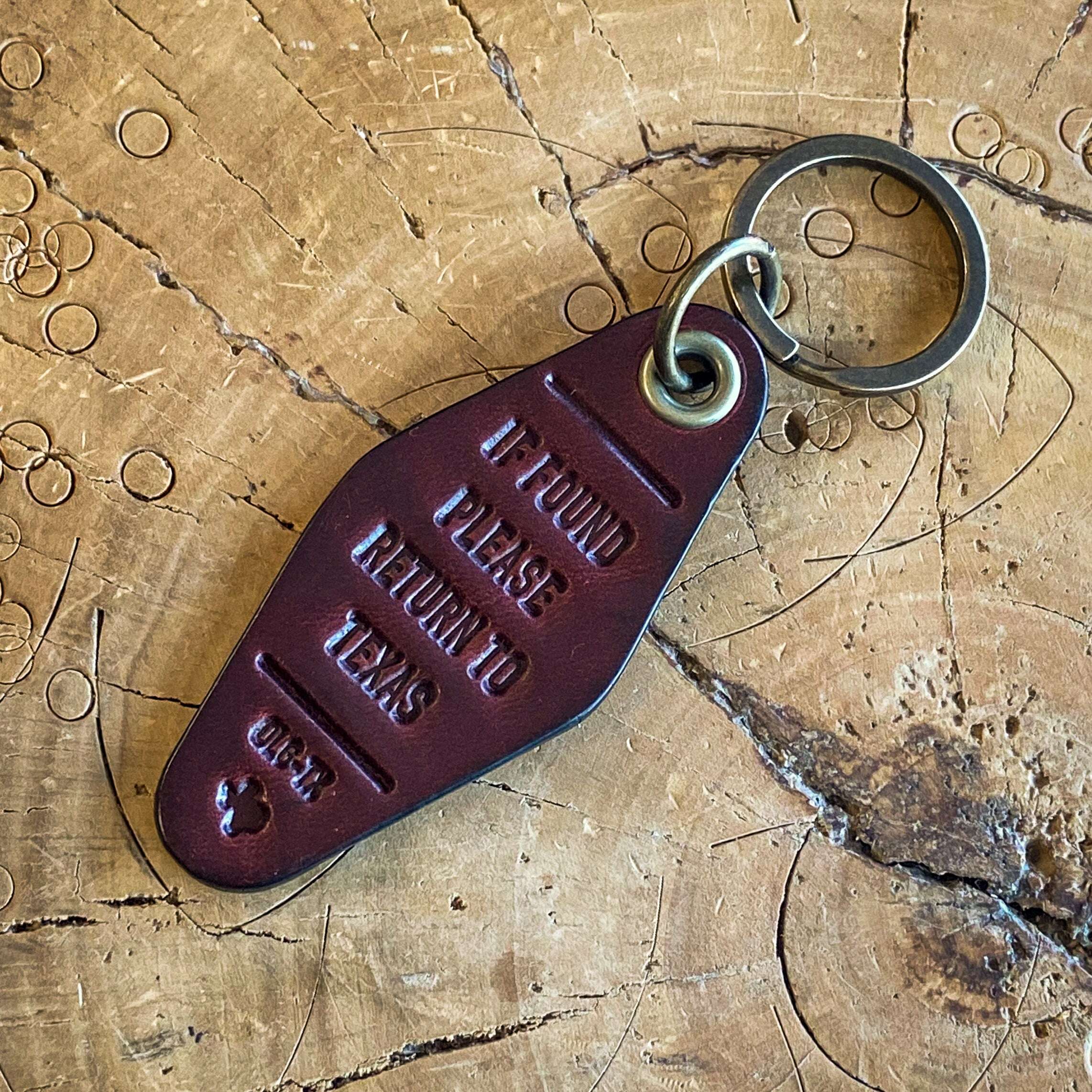 Keychain – If Found Please Return to Texas