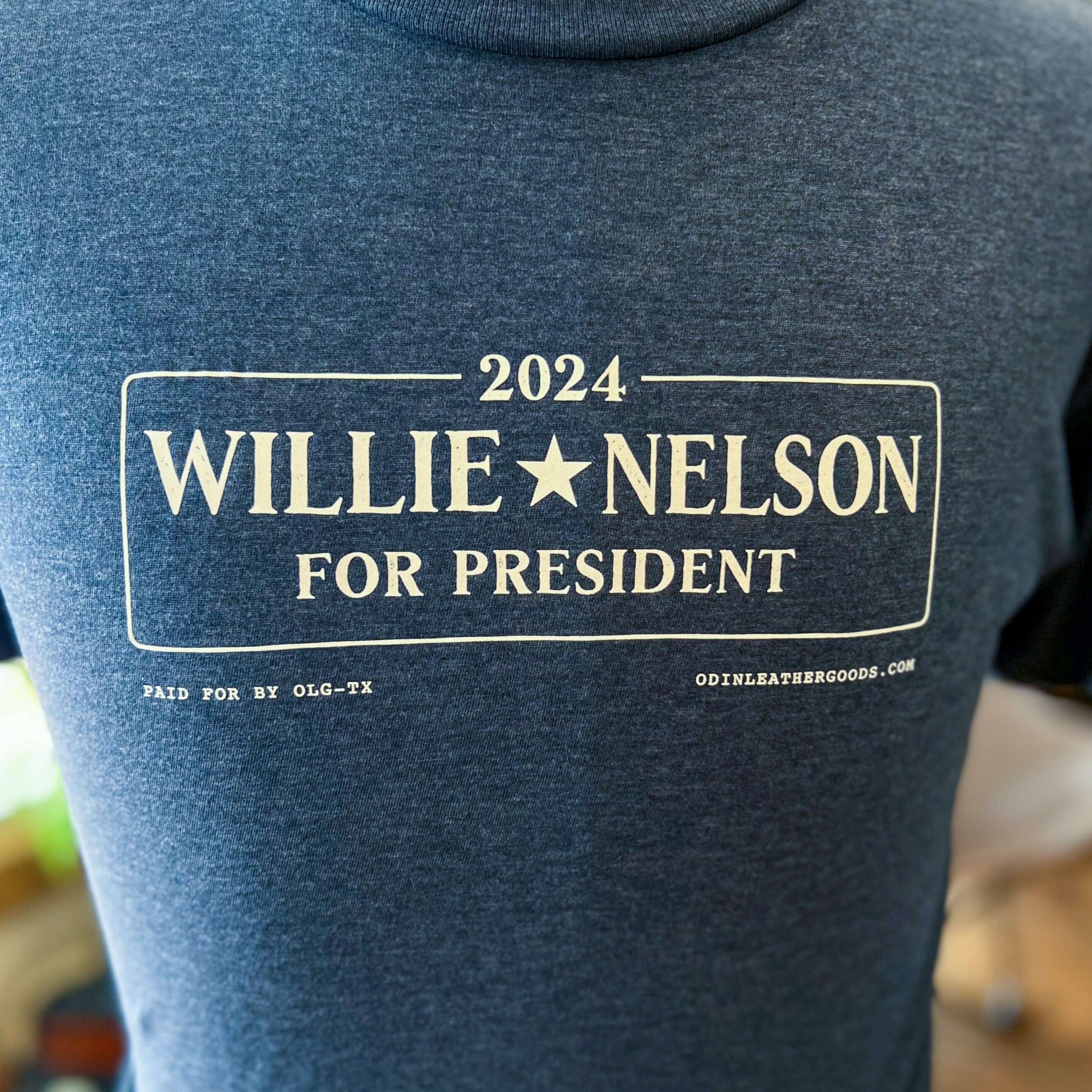 T-Shirt: Willie Nelson for President