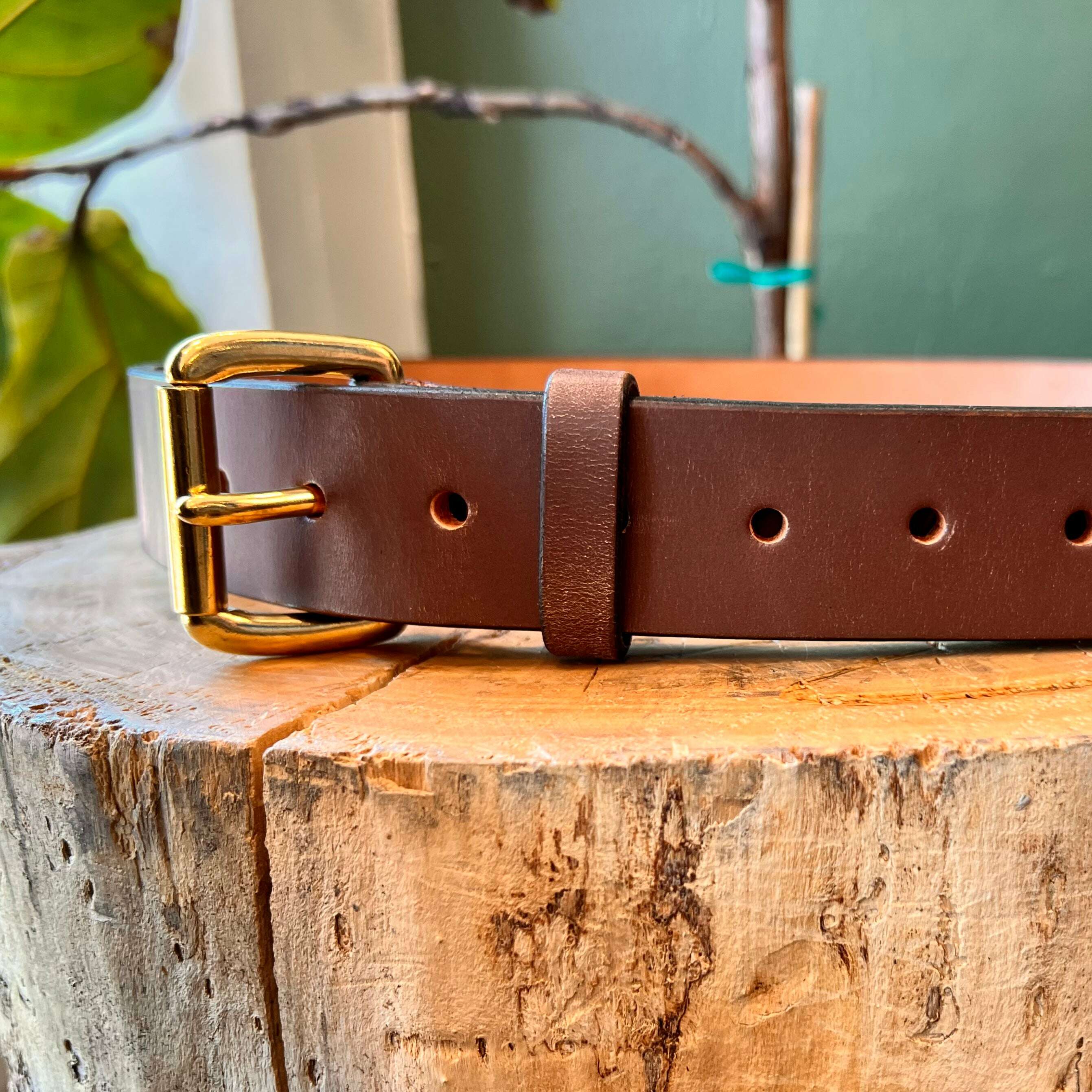 Heritage Belt - Medium Brown