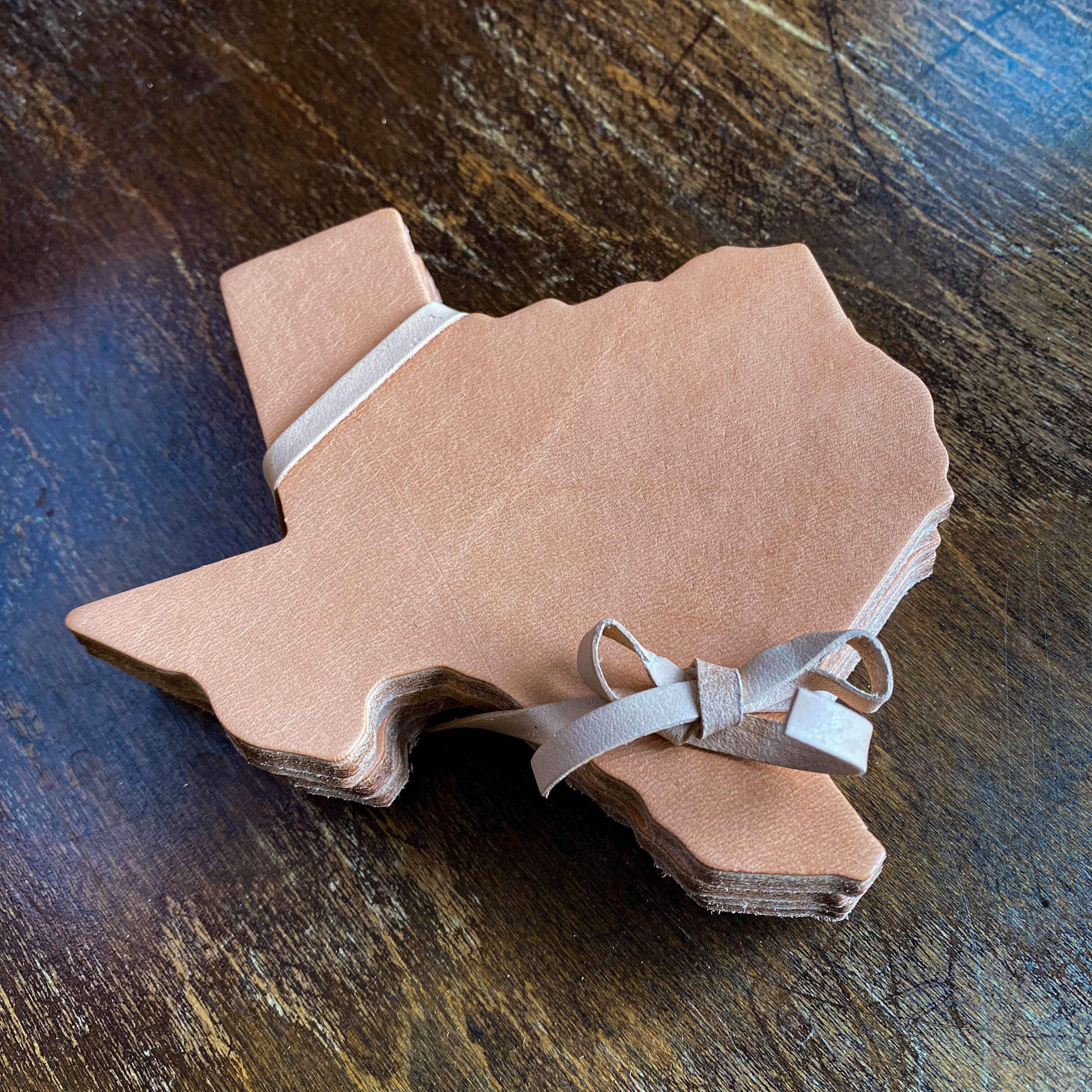 Texas Shaped Coasters (Set of 4)