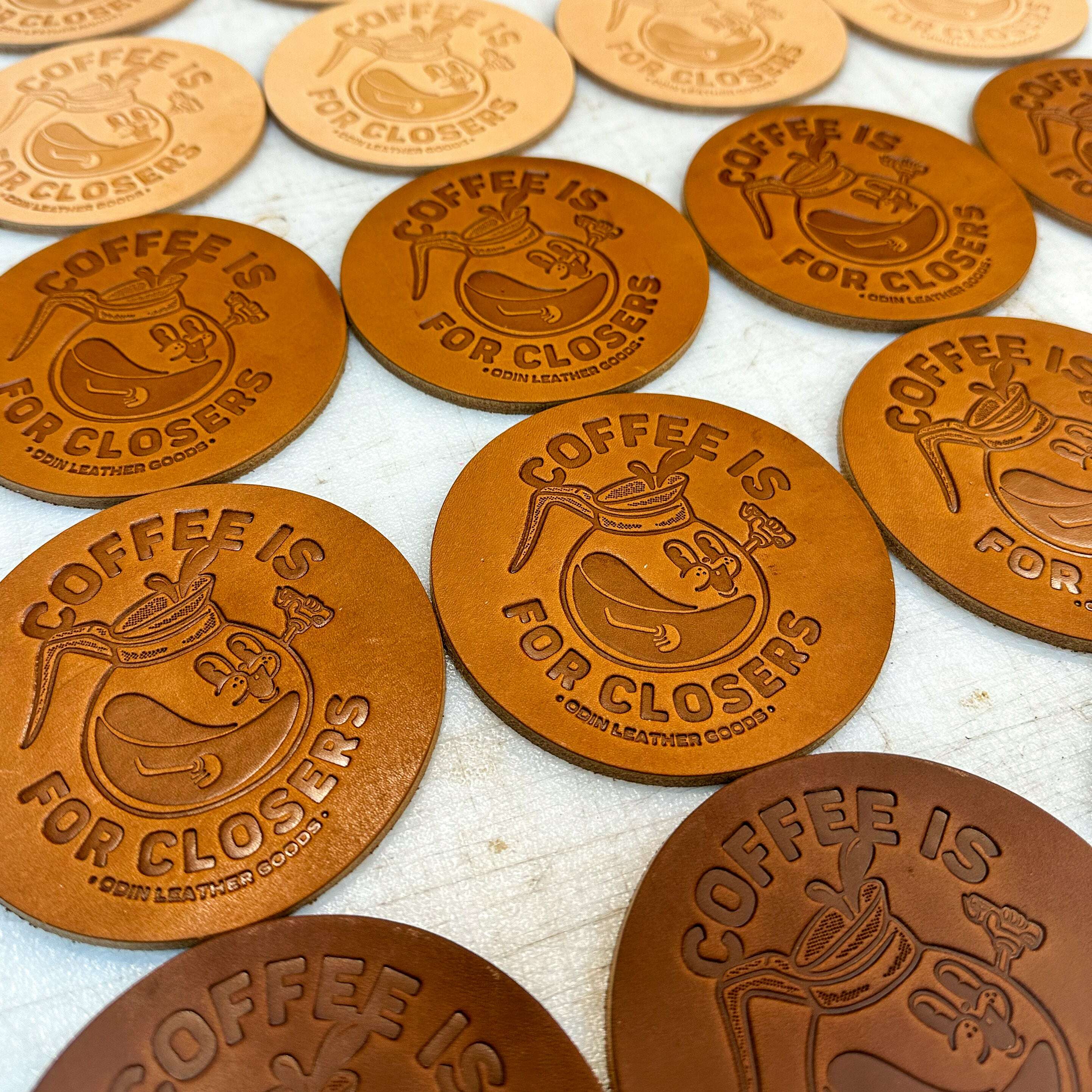 "Coffee is for Closers" Coasters (Set of 4)