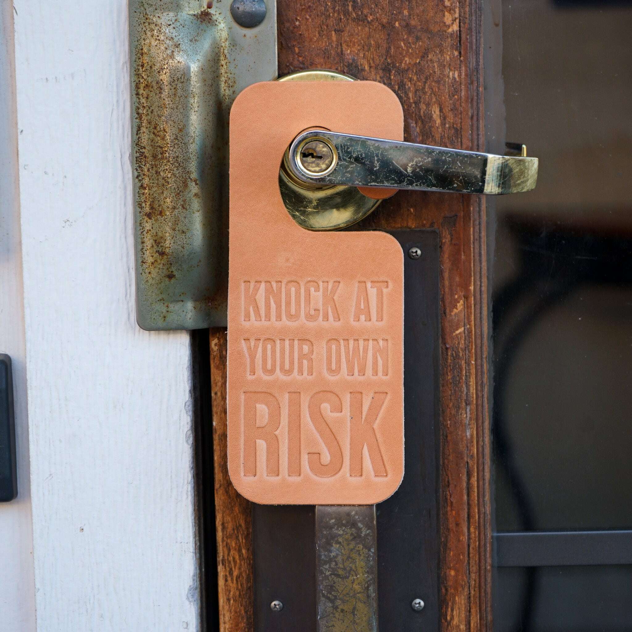 Door Hanger - Knock at Your Own Risk