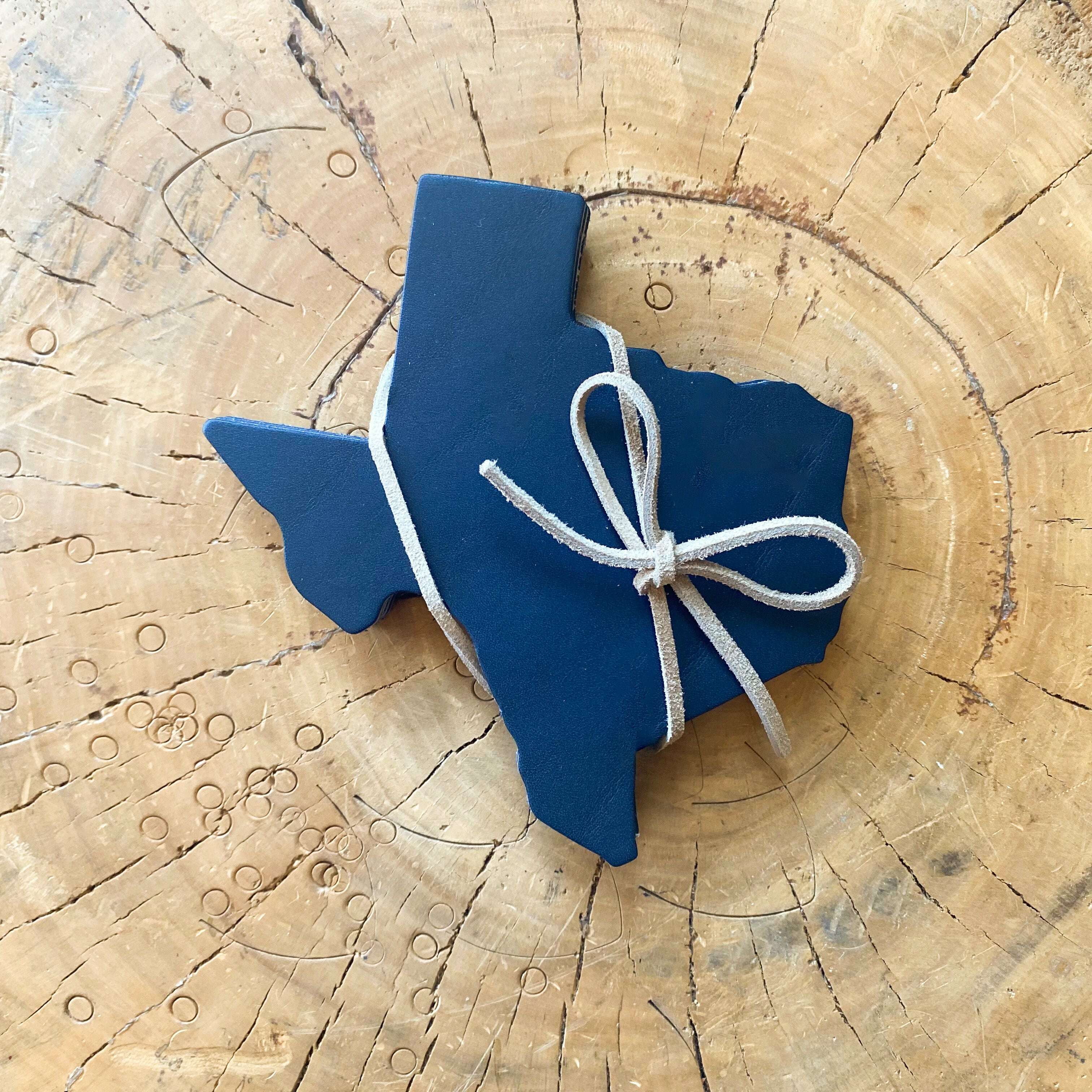 Texas Shaped Coasters (Set of 4)