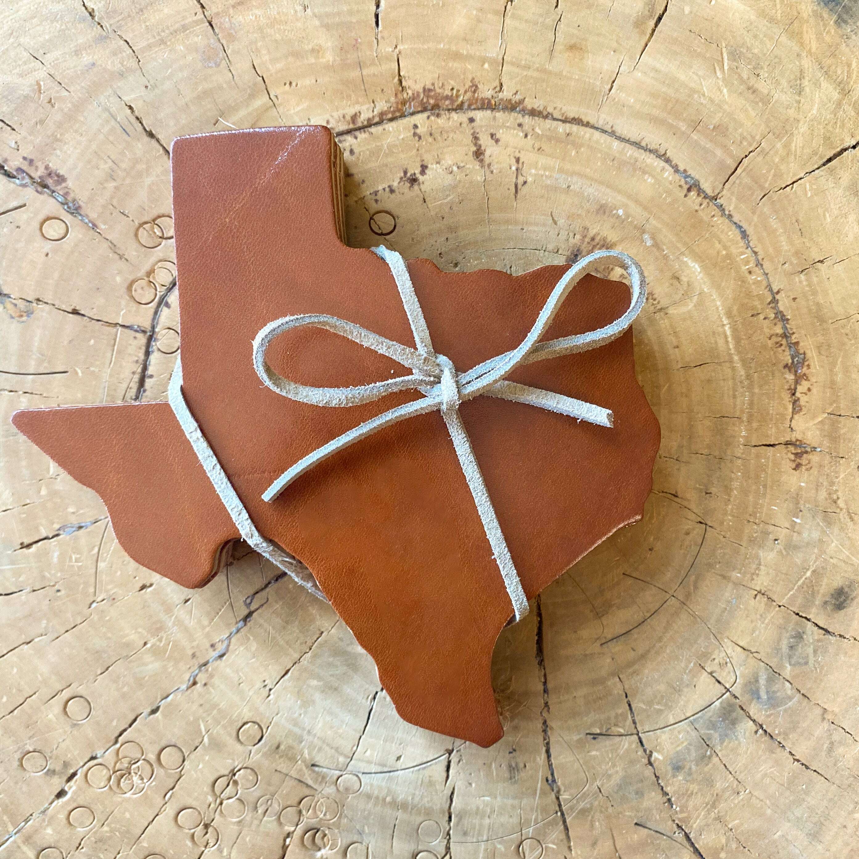 Texas Shaped Coasters (Set of 4)