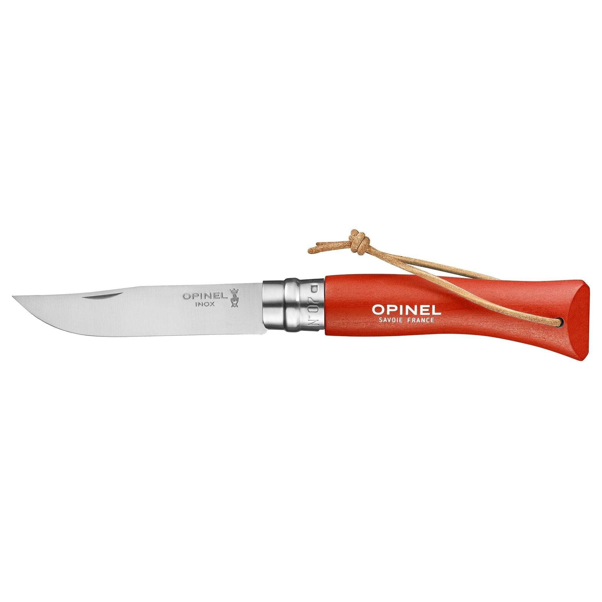 Opinel - Stainless Steel Folding Knife w/ Lanyard