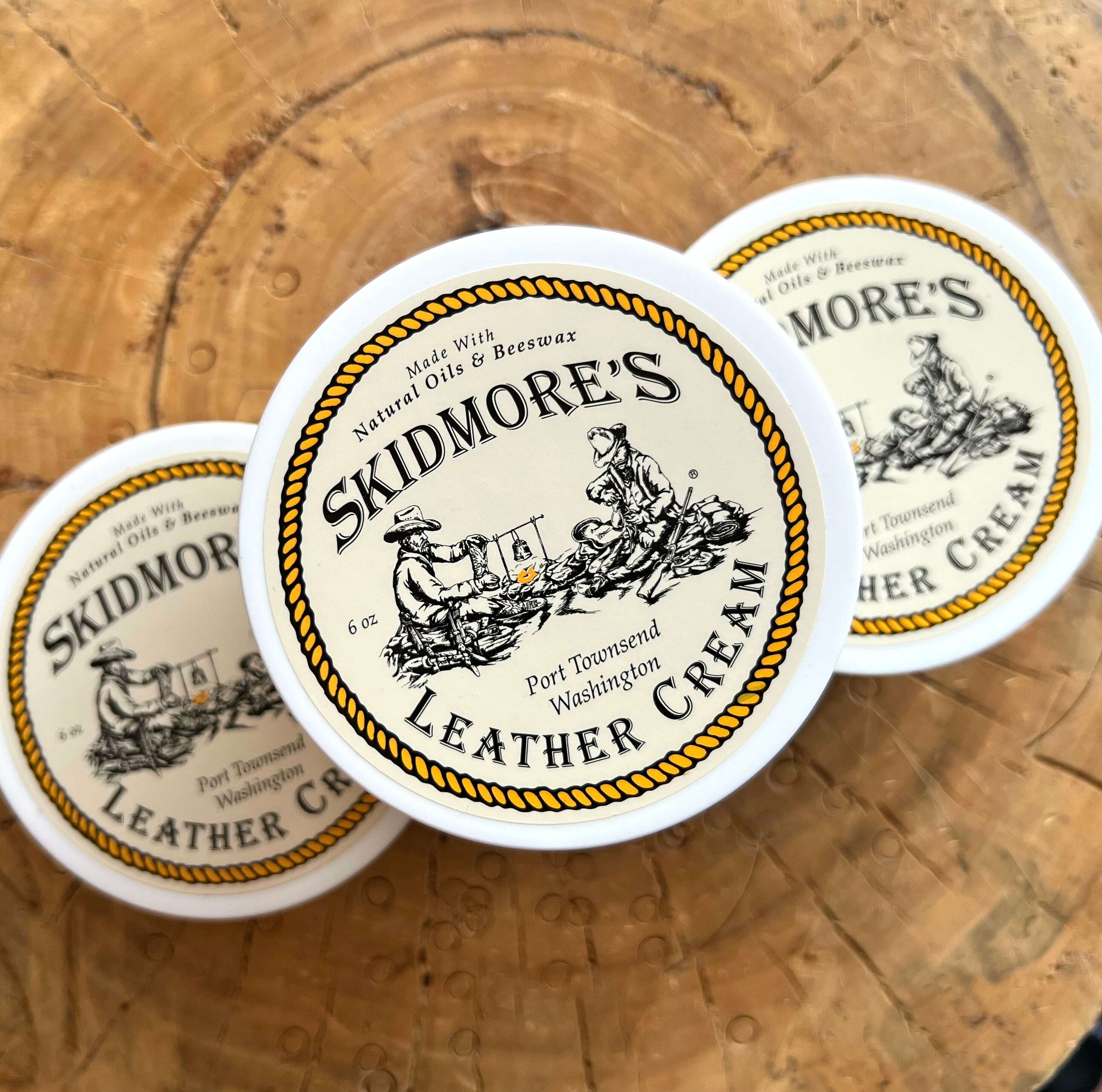 Calabasas Saddlery - Skidmore's Leather Cream 6oz.