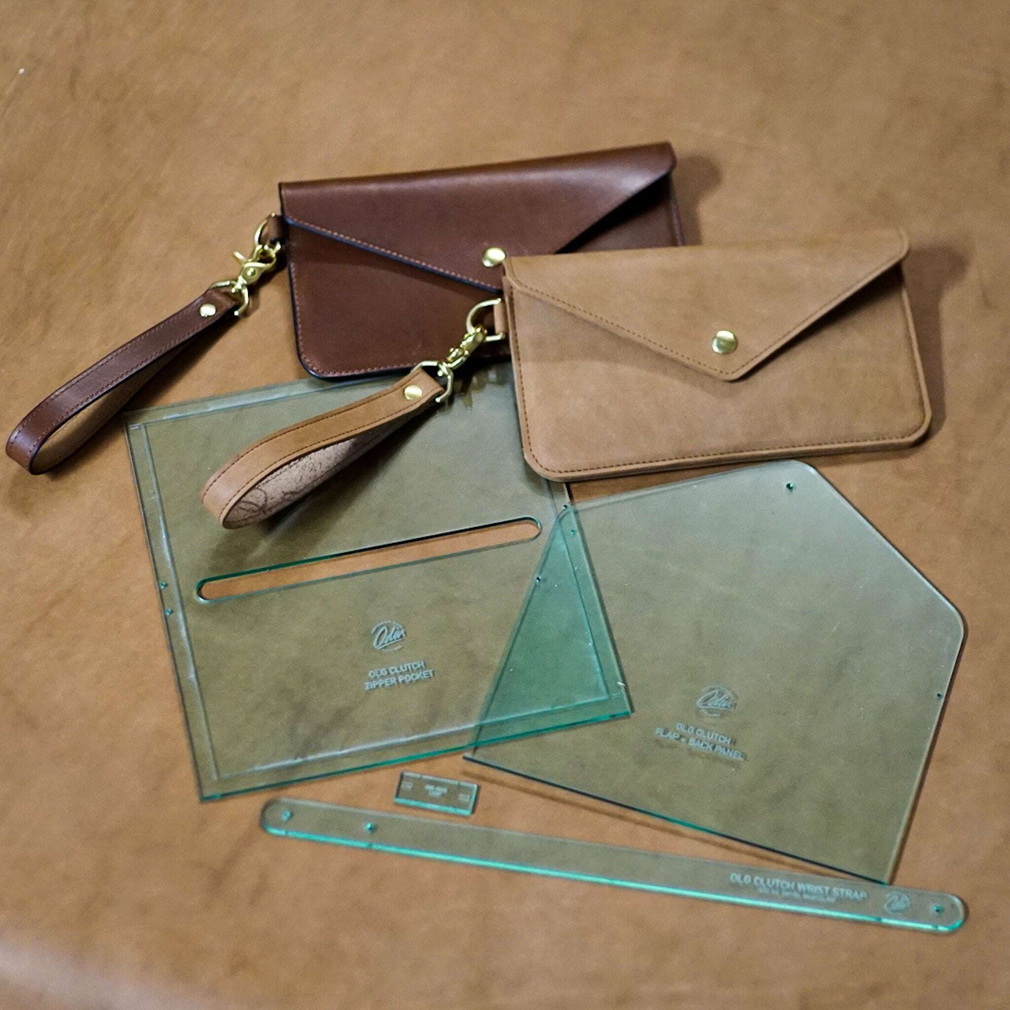 Clutch w/ Wristlet - Acrylic Template