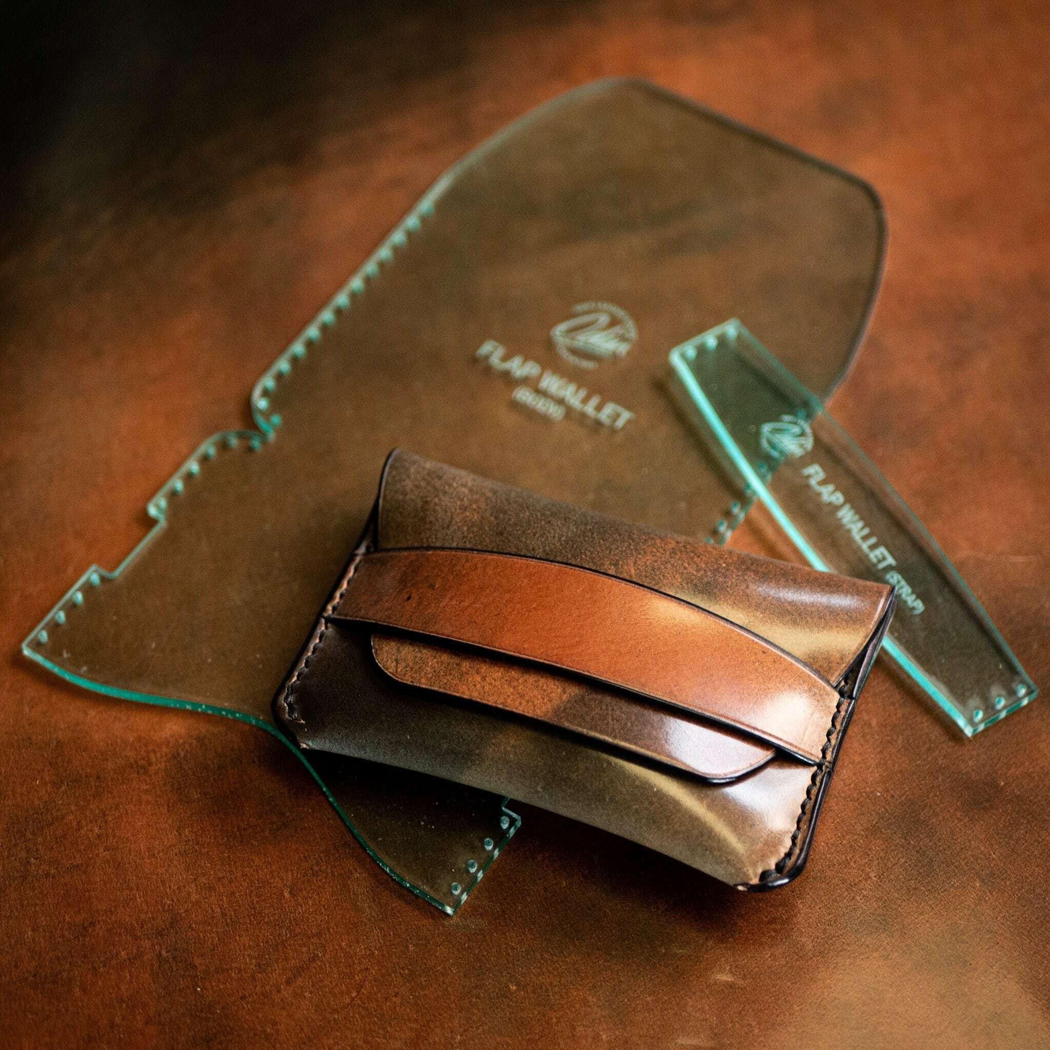 Flap Wallet - Acrylic Template