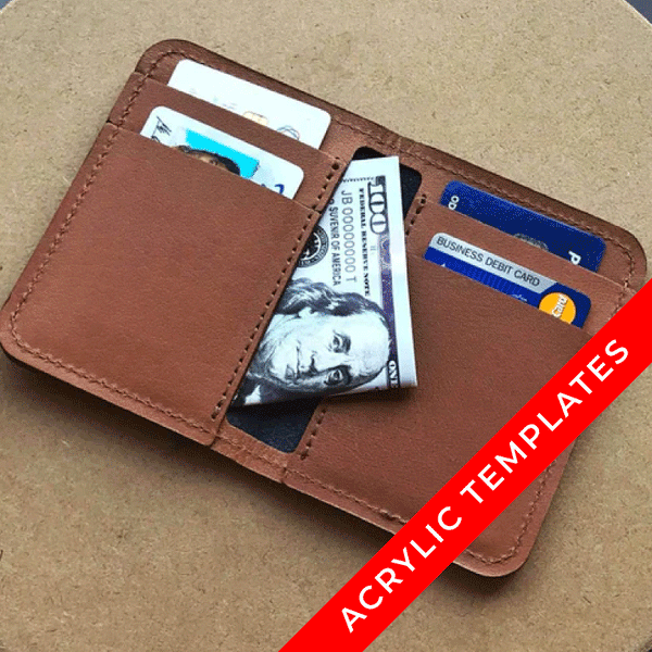 Mid-Size Wallet - Acrylic Template