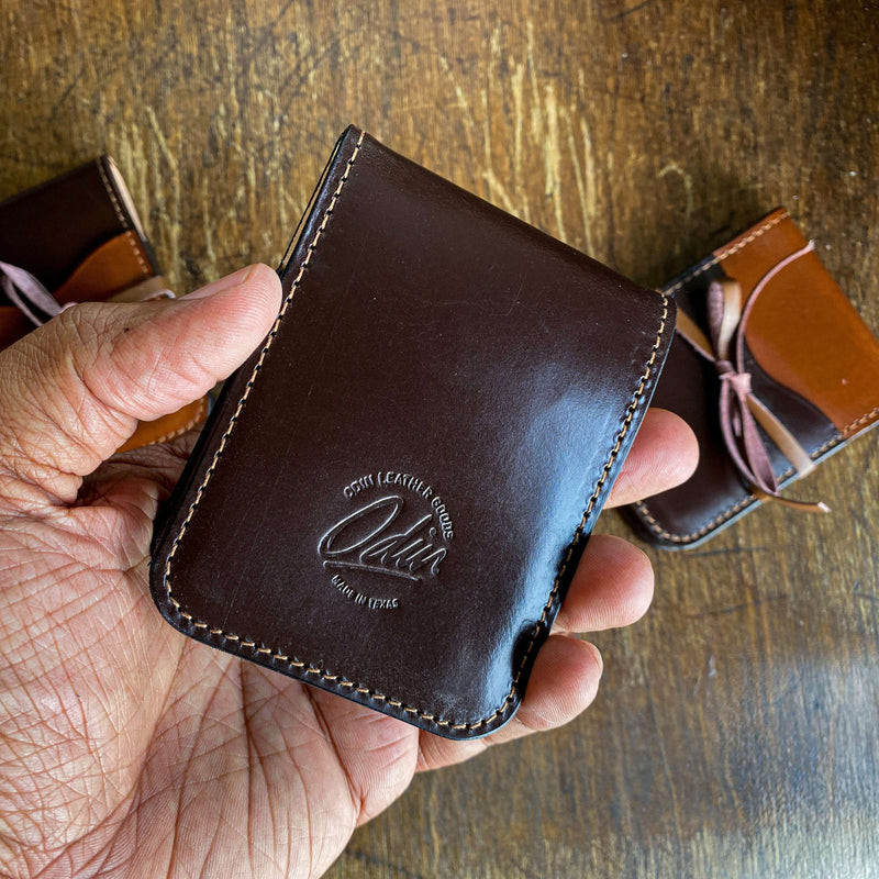 James Bi-Fold Card Wallet w/ Cash Clip