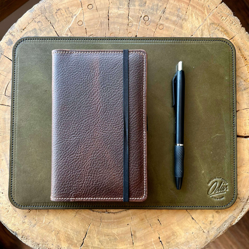 Leather Pocket Journal w/ Hardback Journal