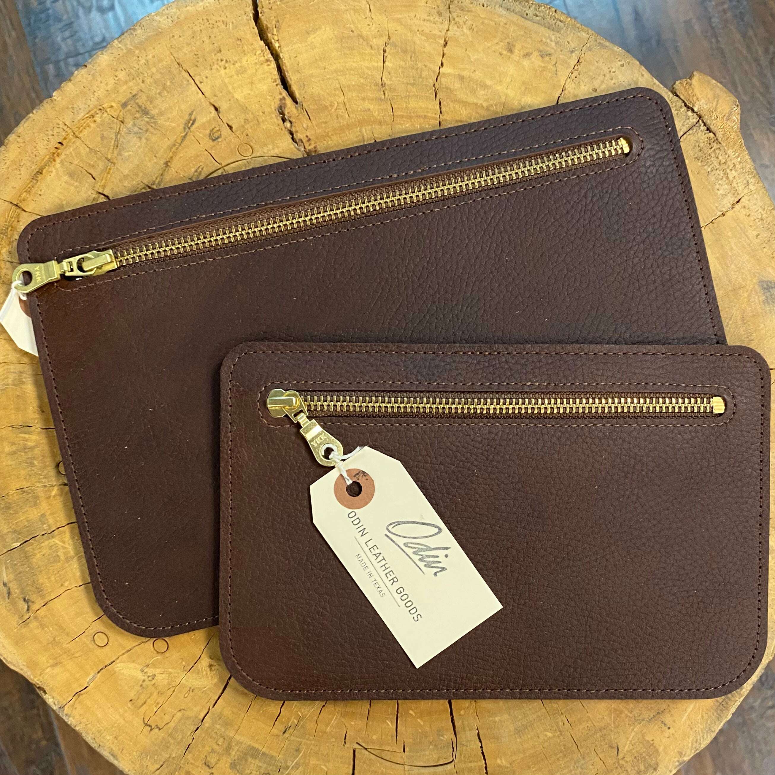 Zipper Bag - Brown