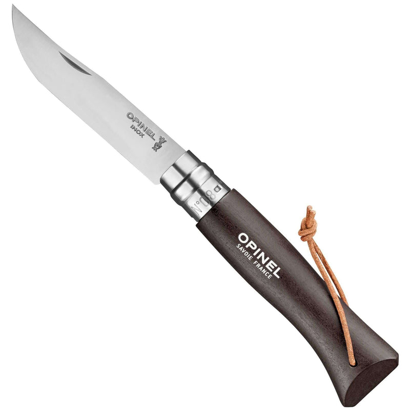 Opinel - Stainless Steel Folding Knife w/ Lanyard