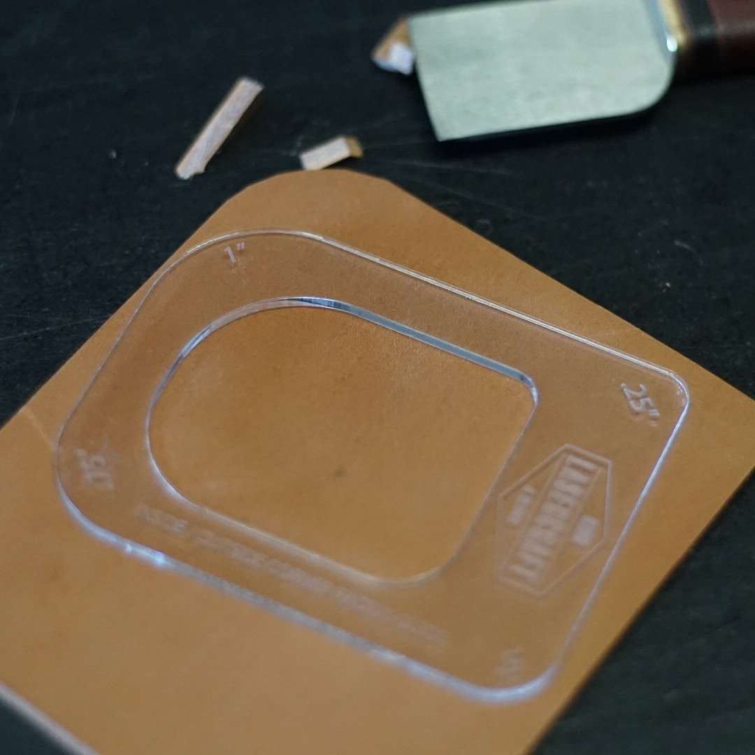 Corner Radius Acrylic Template - Odin Leather Goods