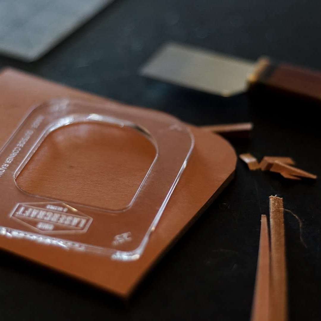 Corner Radius Acrylic Template - Odin Leather Goods